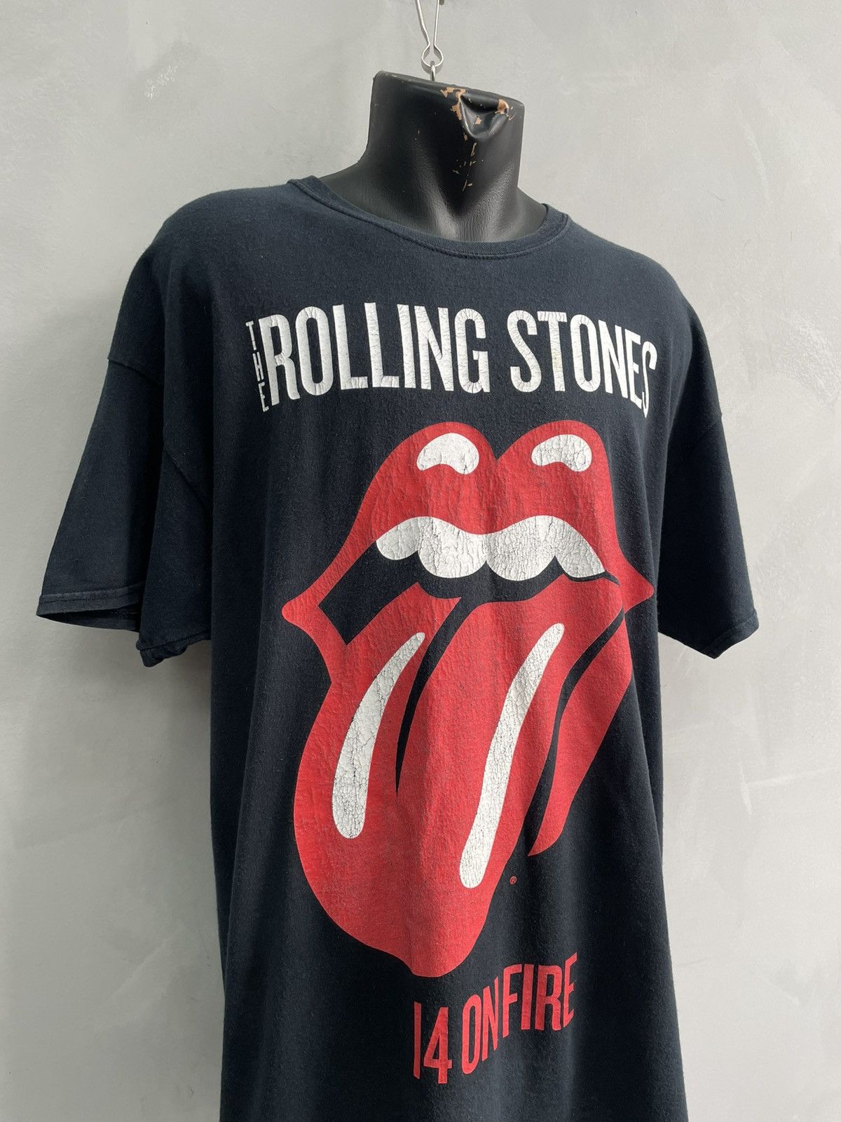 The Rolling Stones Vintage Rolling Stones tour 2014 t shirt y2k Size US L / EU 52-54 / 3 - 2 Thumbnail
