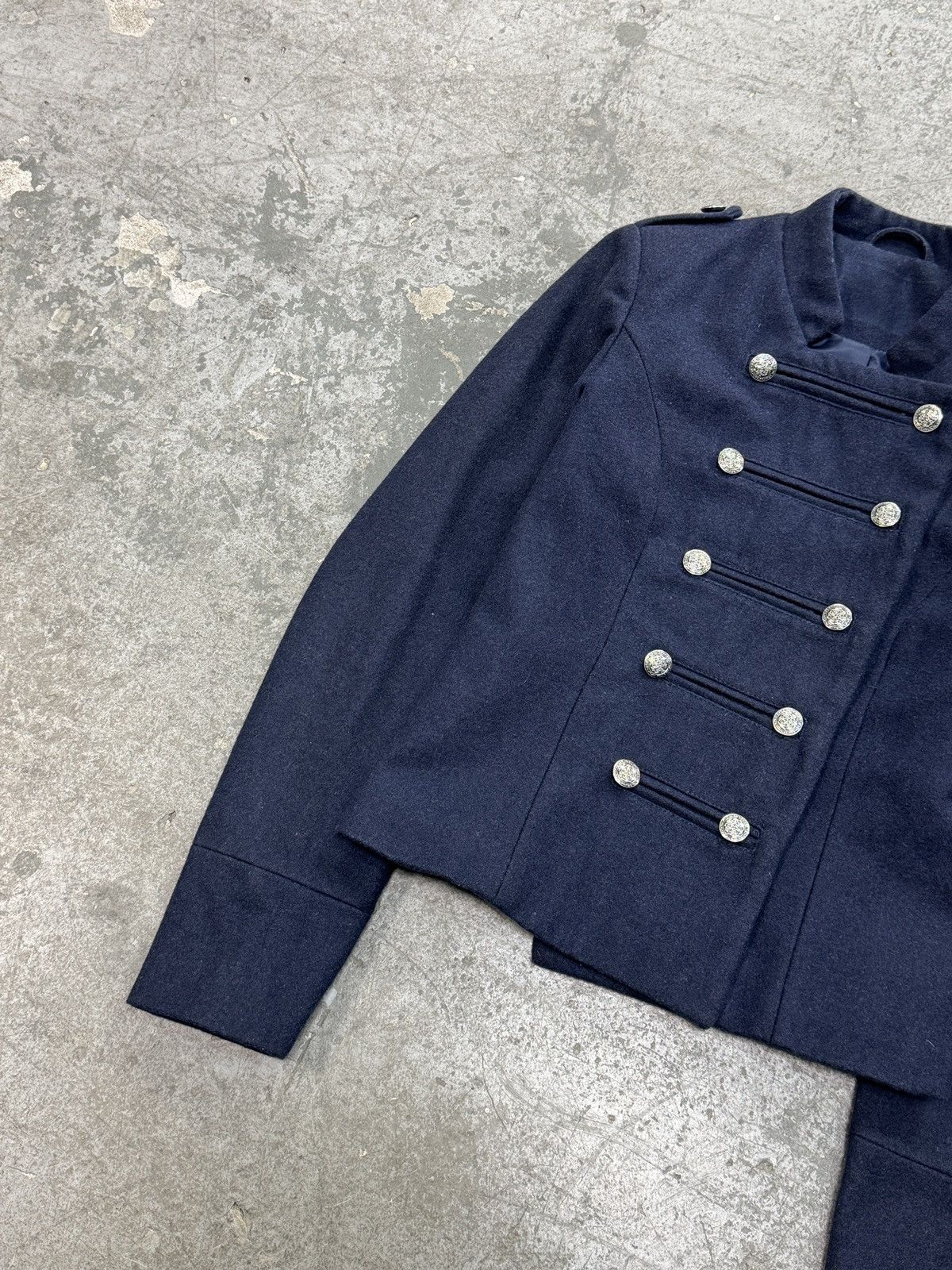 Vintage Vintage Avant Garde Opium y2k Napoleon Leather Jacket Size M / US 6-8 / IT 42-44 - 5 Thumbnail