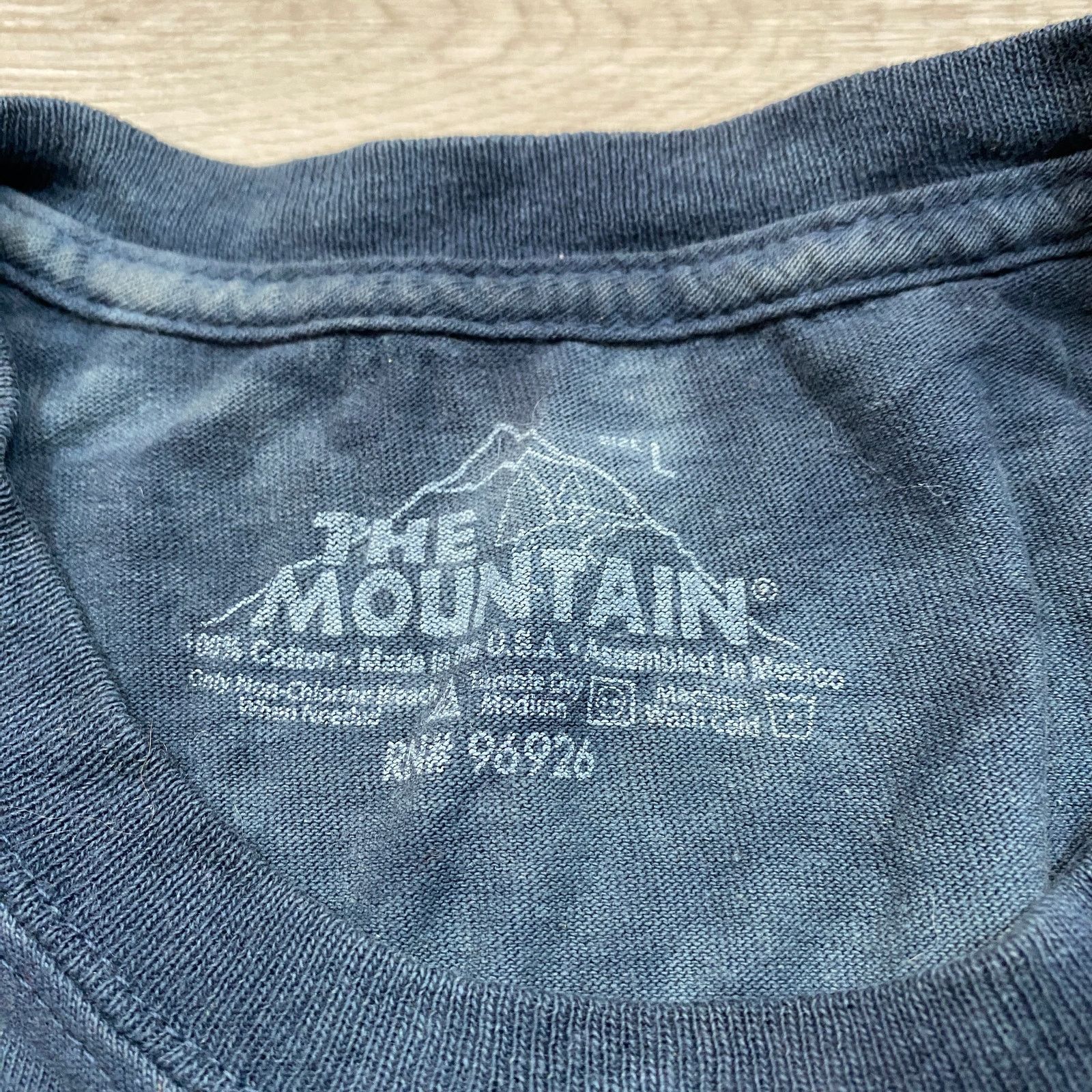 The Mountain The Mountain White Tiger Tie Dye AOP T Shirt Men's L Y2K Size US L / EU 52-54 / 3 - 6 Thumbnail