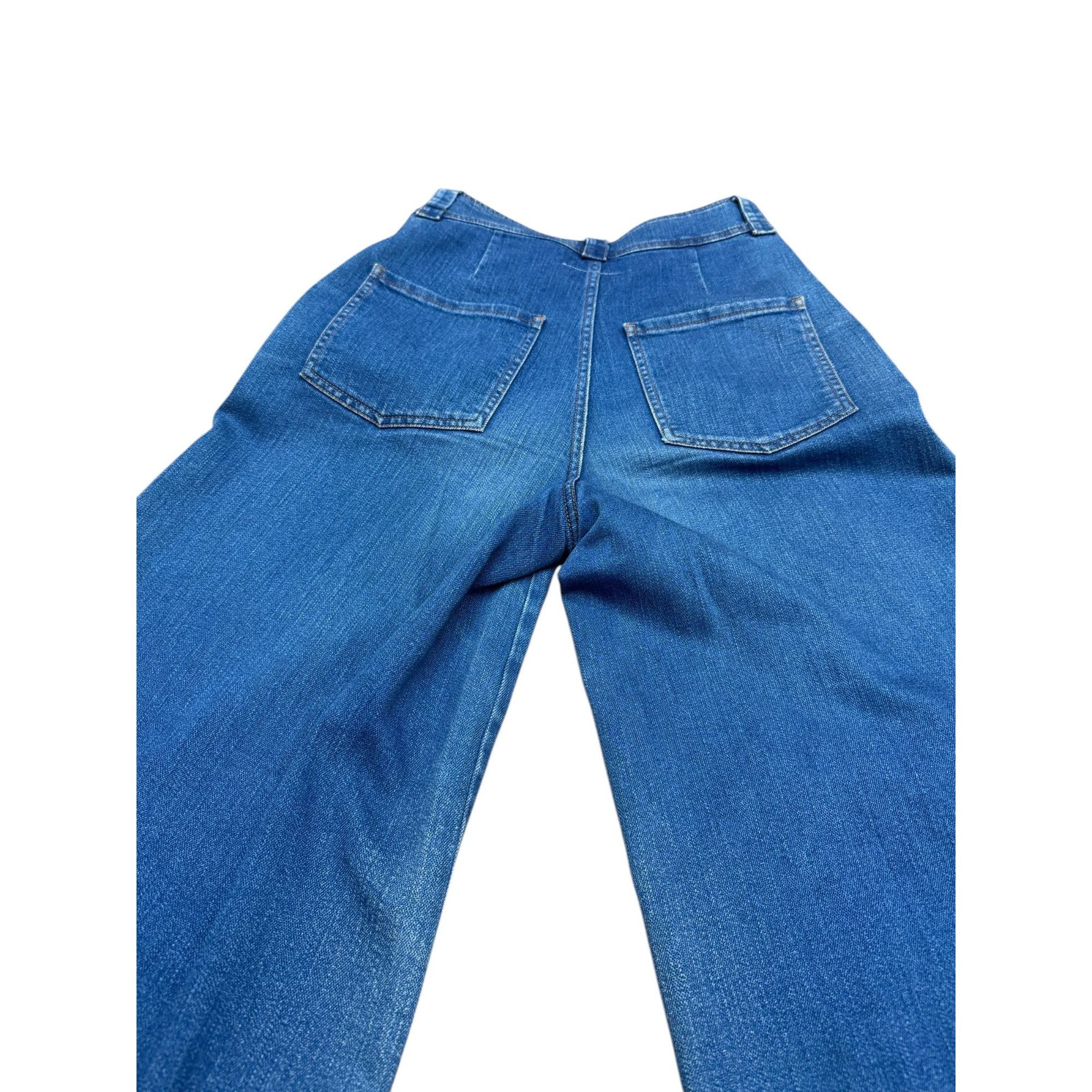 Maison Margiela Blue High Waist Denim Pants Size 27" / US 4 / IT 40 - 5 Thumbnail