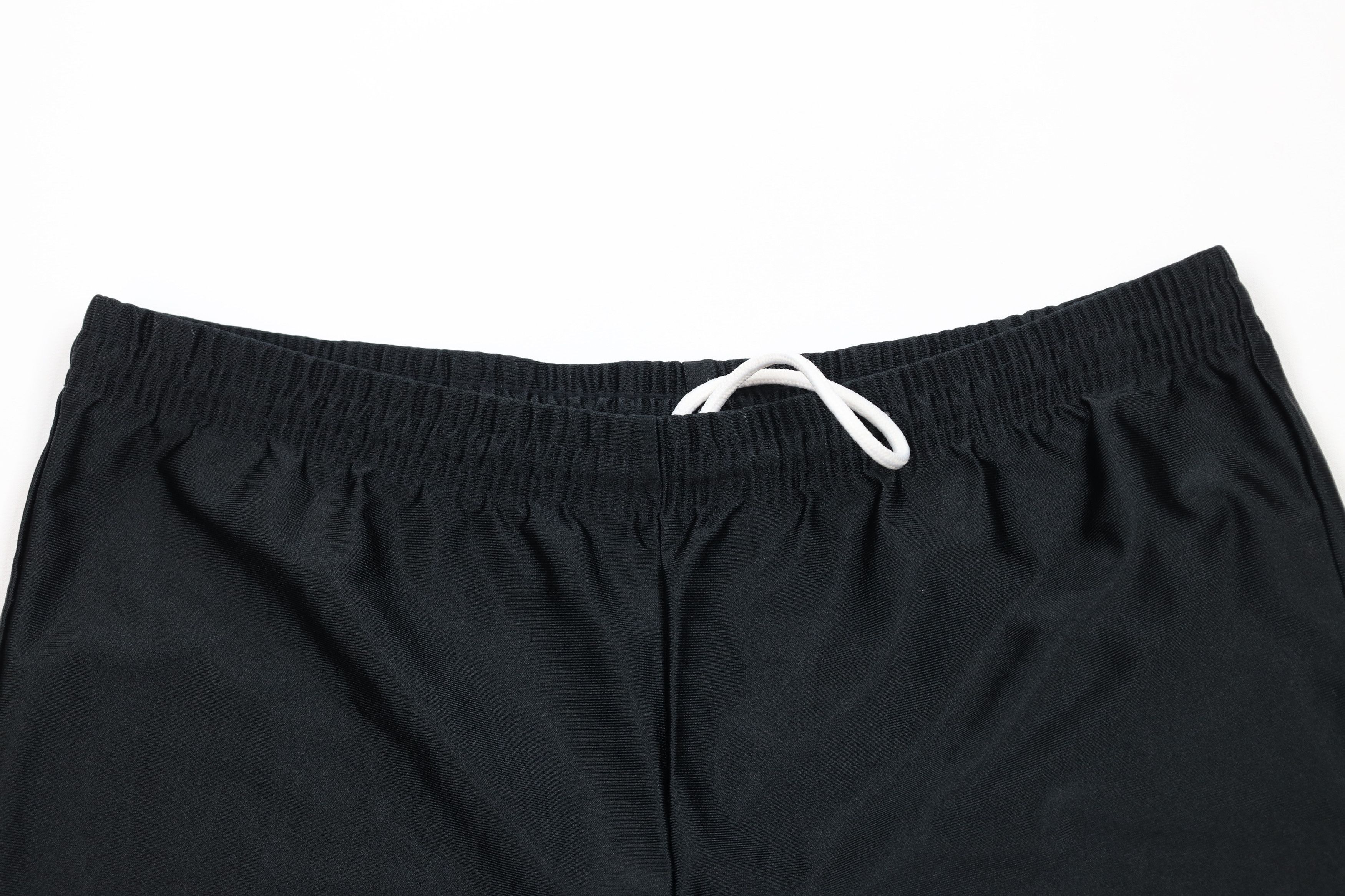 Nike × Vintage Vintage 90s Nike Scott Mini Swoosh Above Knee Shorts Black Size US 32 / EU 48 - 2 Thumbnail