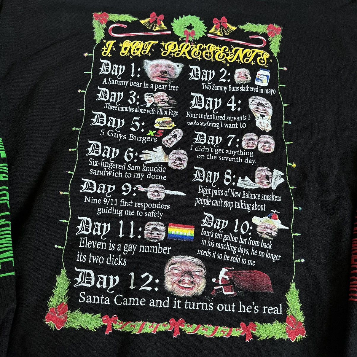 Other Sam Hyde Cash Star Santa Is Real 12 Days of Christmas Hoodie Size US L / EU 52-54 / 3 - 4 Thumbnail