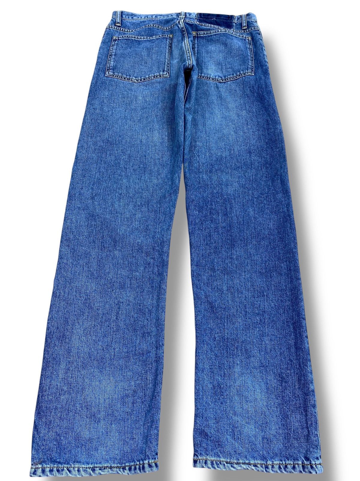 Japanese Brand Japanese Brand THC Blue Wash Style Loose Jeans Size US 31 - 3 Thumbnail
