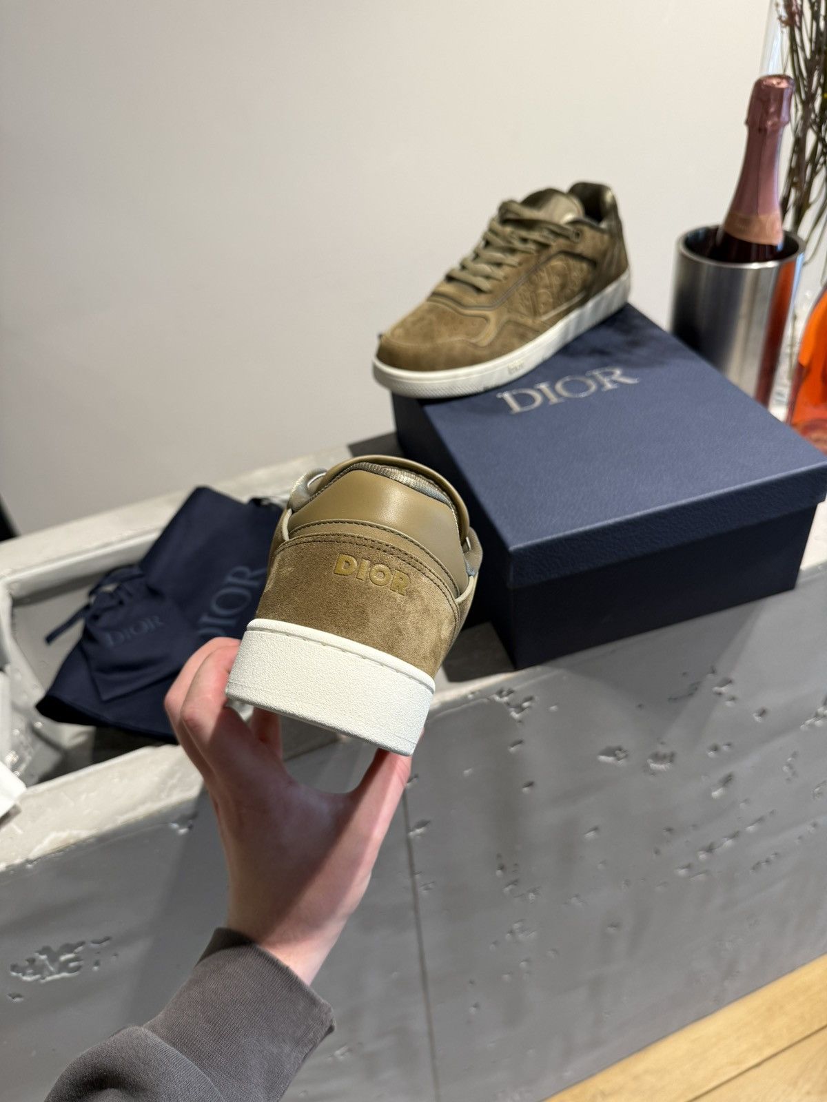 Dior BNWT Dior B27 Sneaker Size US 12 / EU 45 - 4 Thumbnail