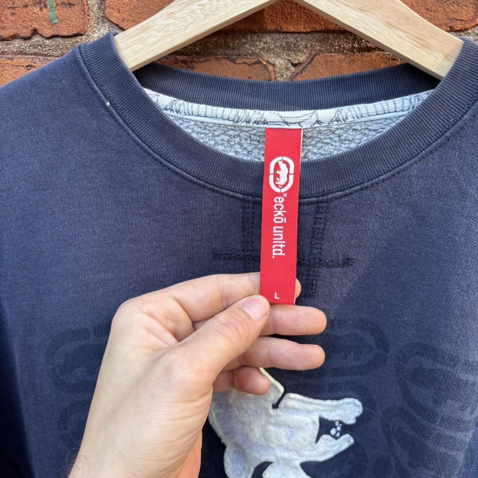 Ecko Unltd. Vintage ecko create crewneck sweatshirt 00s L Size US L / EU 52-54 / 3 - 6 Thumbnail