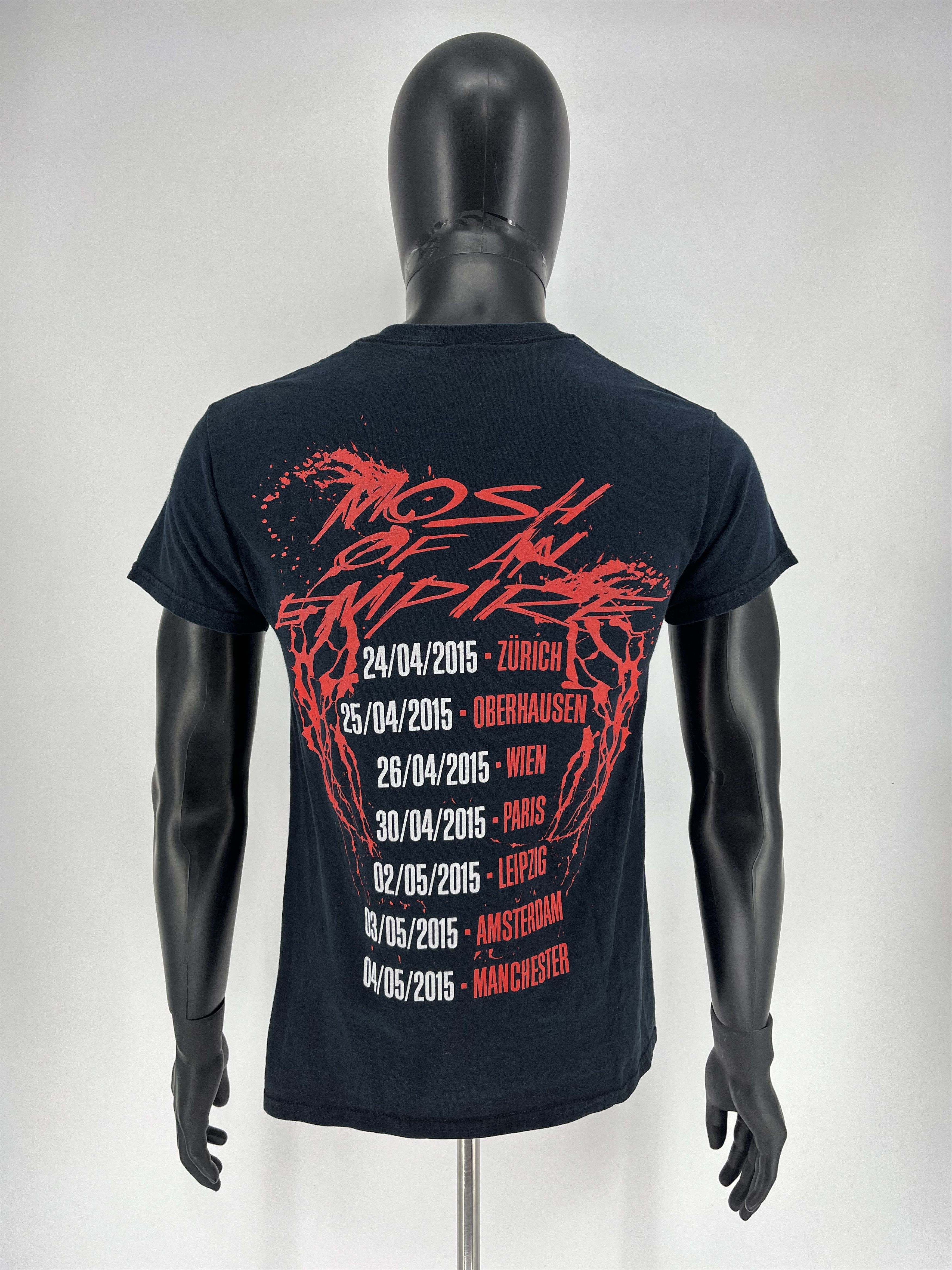 Band Tees × Vintage Impericon Empire | Mosh Festival Tour 2015 T-Shirt Size S Size US S / EU 44-46 / 1 - 8 Thumbnail