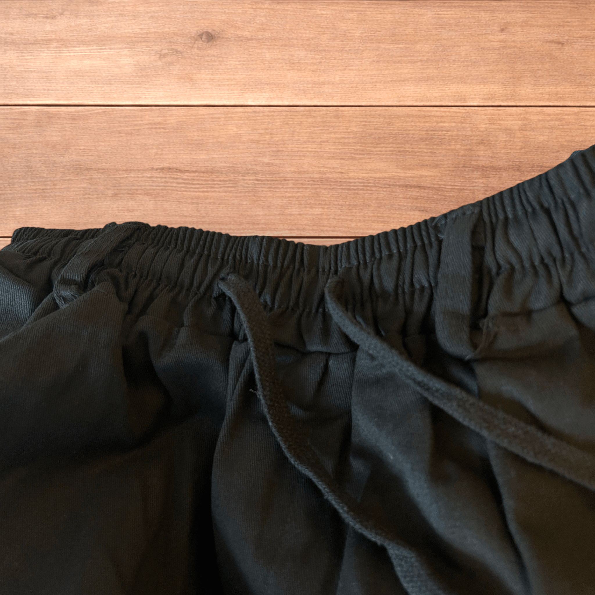 Japanese Brand Incredible super baggy wide leg workwear trousers in black. Size US 34 / EU 50 - 5 Thumbnail