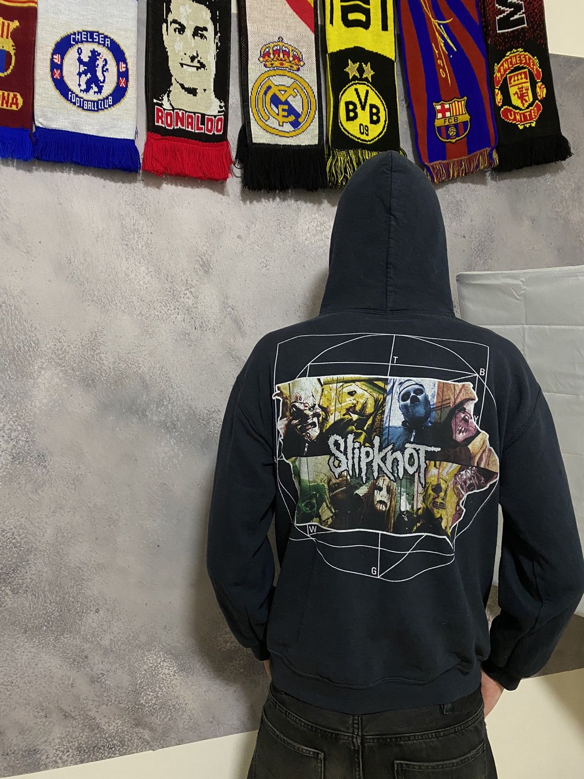Slipknot Vintage Y2K Slipknot Big Logo Hoodie Rock Band Tour Retro Size US S / EU 44-46 / 1 - 2 Thumbnail