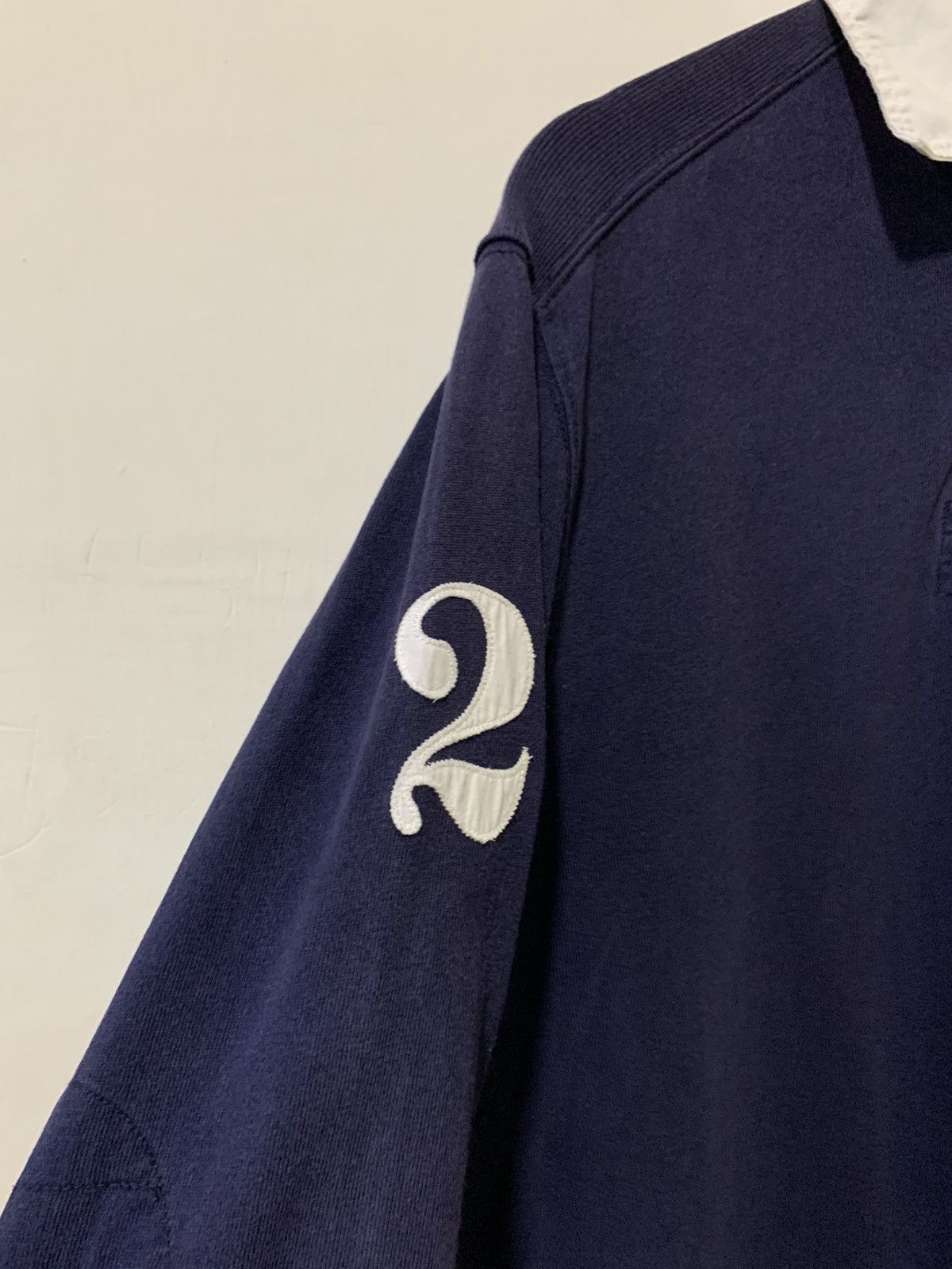 Polo Ralph Lauren Vintage 90s Polo Ralph Lauren Rugby Long Sleeve Size US L / EU 52-54 / 3 - 9 Thumbnail