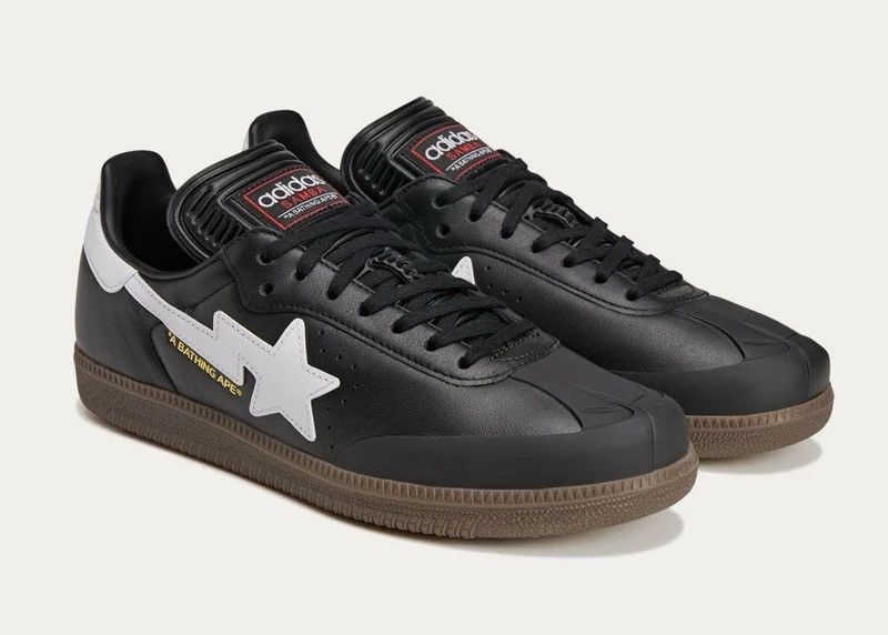 Bape Bape Adidas Samba Size ONE SIZE - 2 Thumbnail