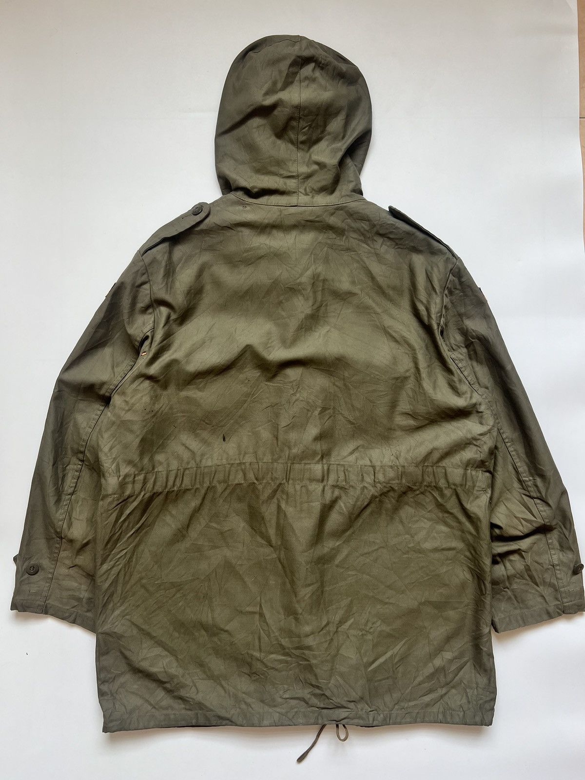 Vintage Vintage 1980 German Army OD Parka Size US XL / EU 56 / 4 - 8 Thumbnail