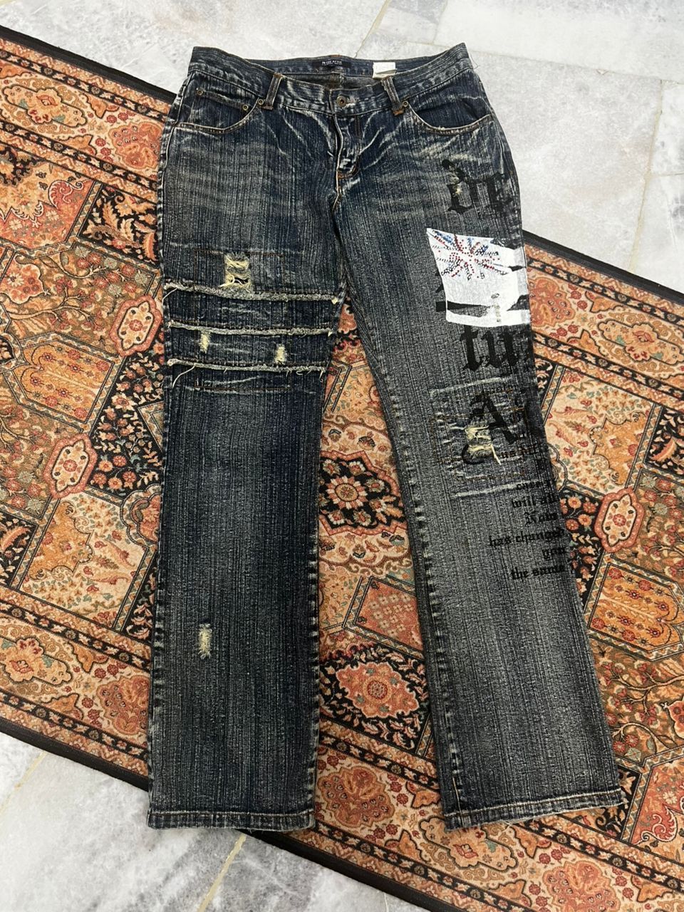 Hysteric Glamour × In The Attic Japanese Brand In the Attic Punk Design Size US 33 - 1 Thumbnail