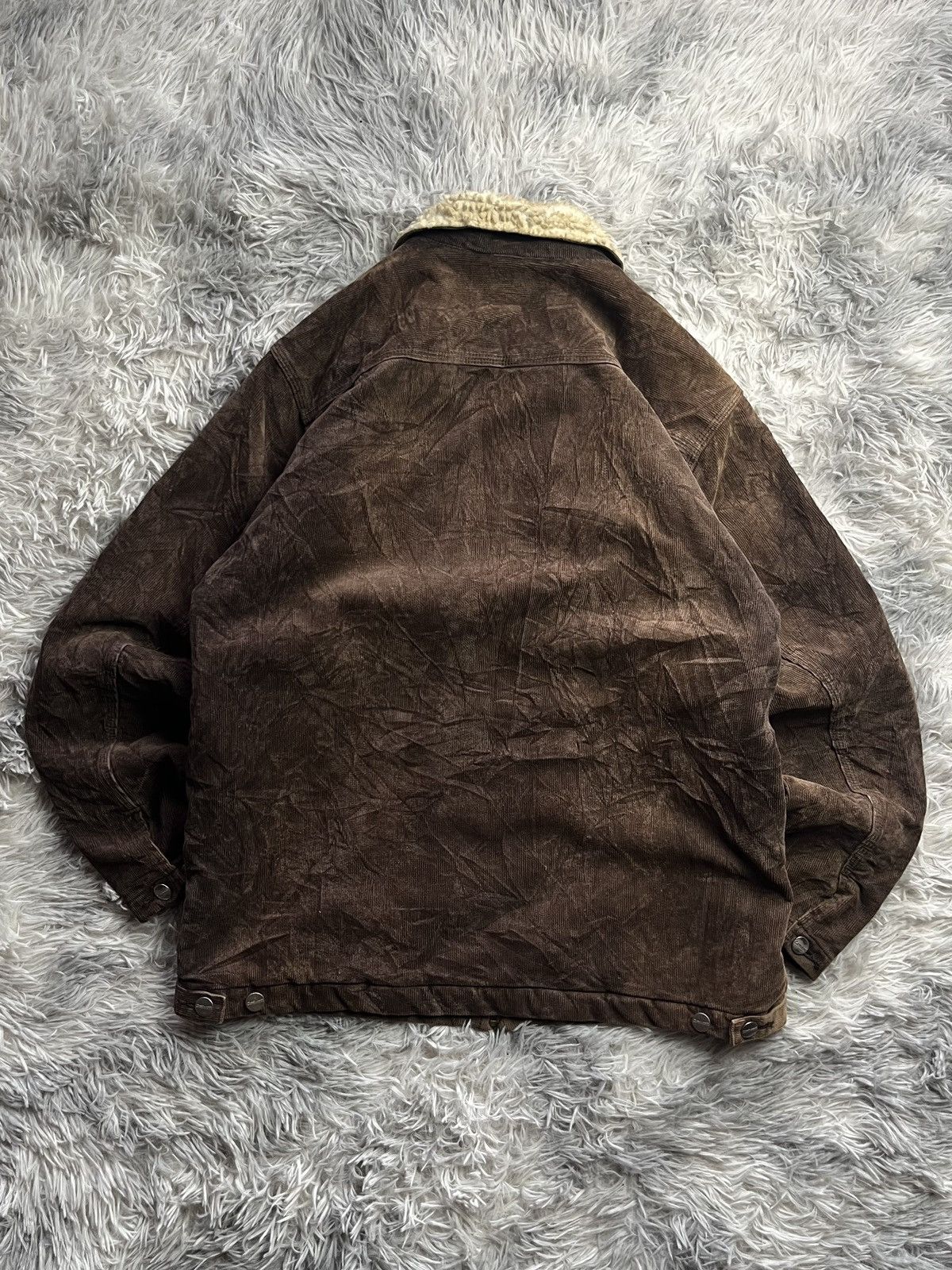 Carhartt Vintage Carhartt Sherpa Corduroy Jacket Size US L / EU 52-54 / 3 - 10 Thumbnail