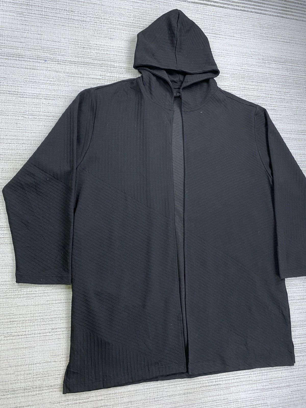 In The Attic × Japanese Brand × Vintage Vintage In The Attic Long Coat Zipless Hooded Jacket Size US XL / EU 56 / 4 - 3 Thumbnail