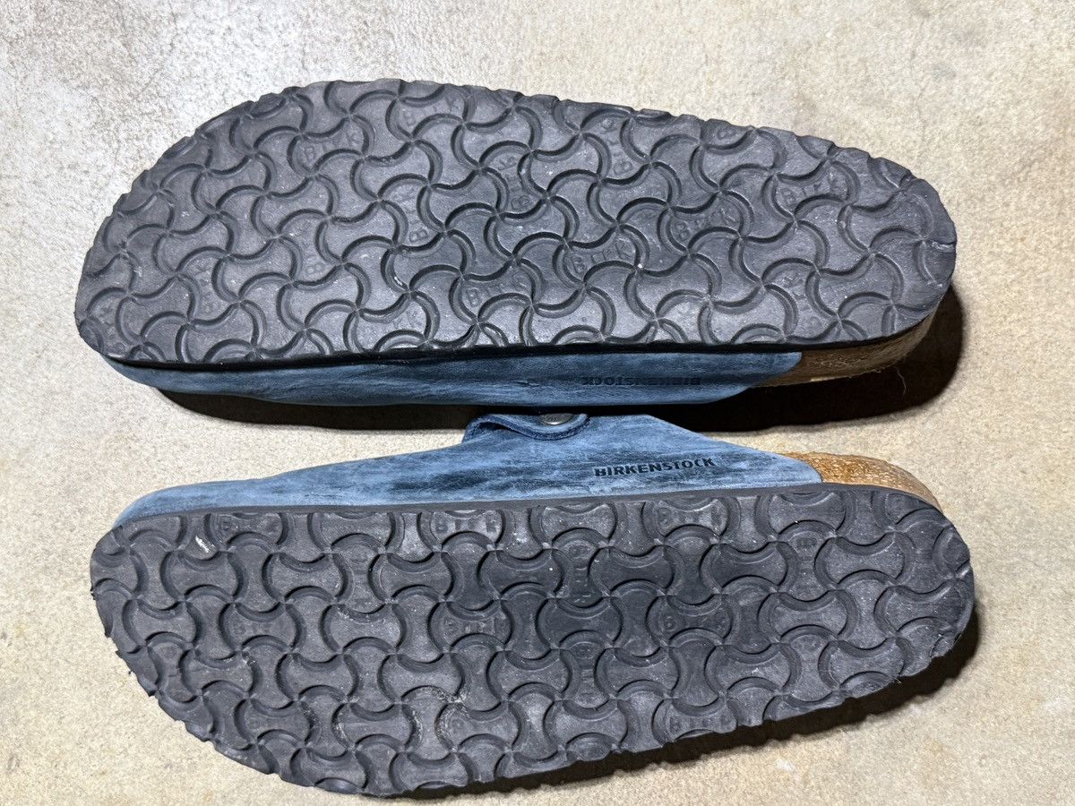 Birkenstock Birkenstock Boston Blue Leather Size US 11 / EU 44 - 6 Thumbnail