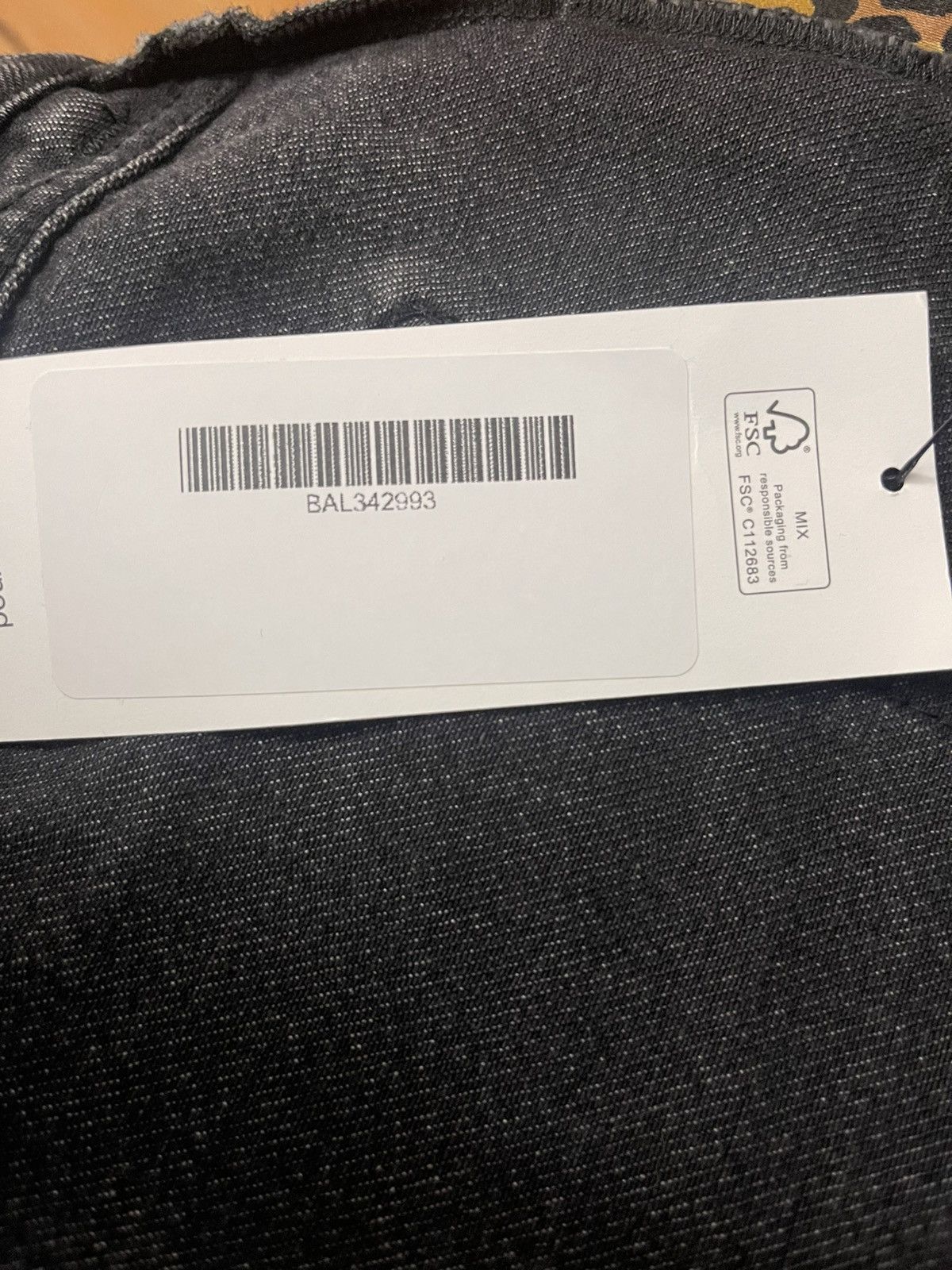 Balenciaga 2017 Balenciaga Straight-leg jeans Size US 29 - 7 Thumbnail
