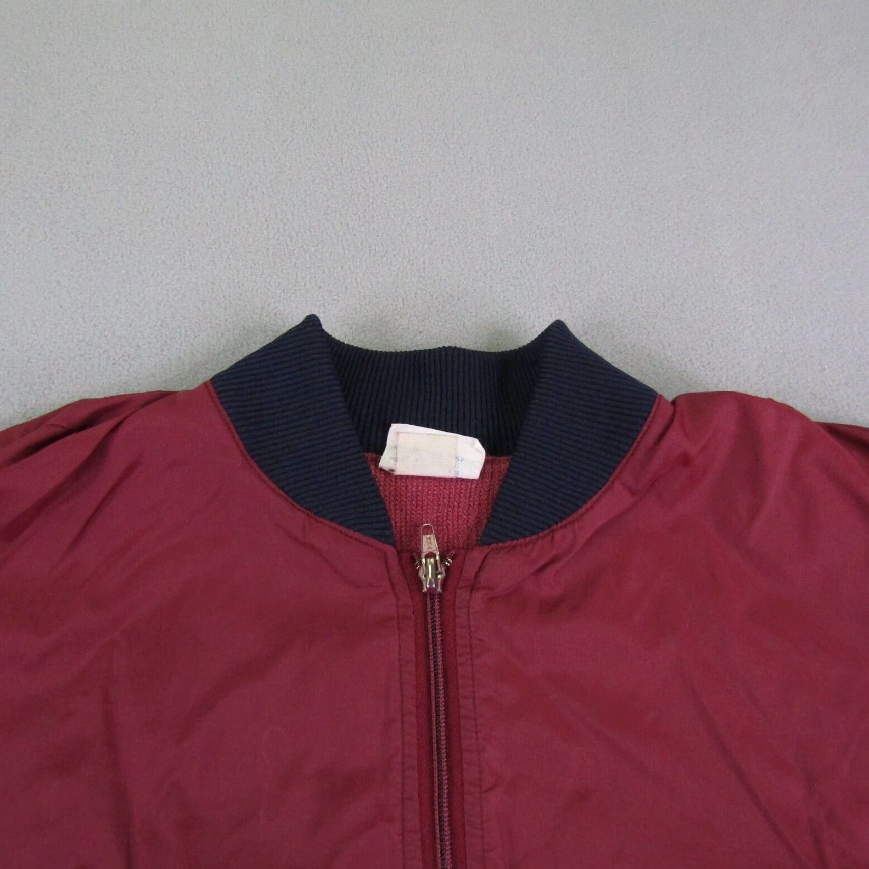 Adidas VINTAGE adidas Jacket Mens Medium Red Windbreaker 80s ZIP UP Pockets Full Zip Lined Polyester Jacket Coat Track Outdoor Sports Mens( bag) Size US M / EU 48-50 / 2 - 2 Thumbnail