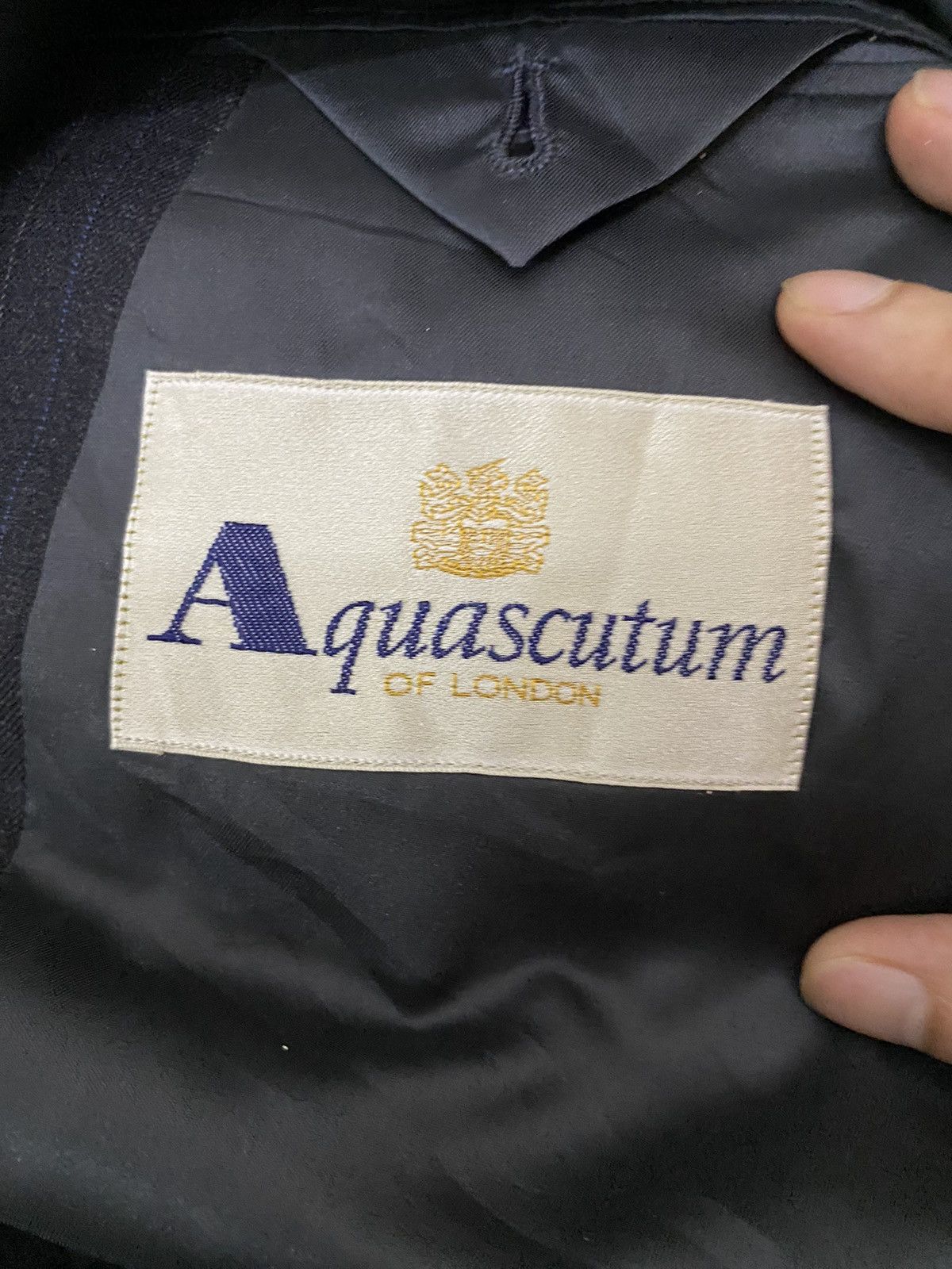 Aquascutum × Vintage Aquascutum japan blazer jacket Size US L / EU 52-54 / 3 - 6 Thumbnail