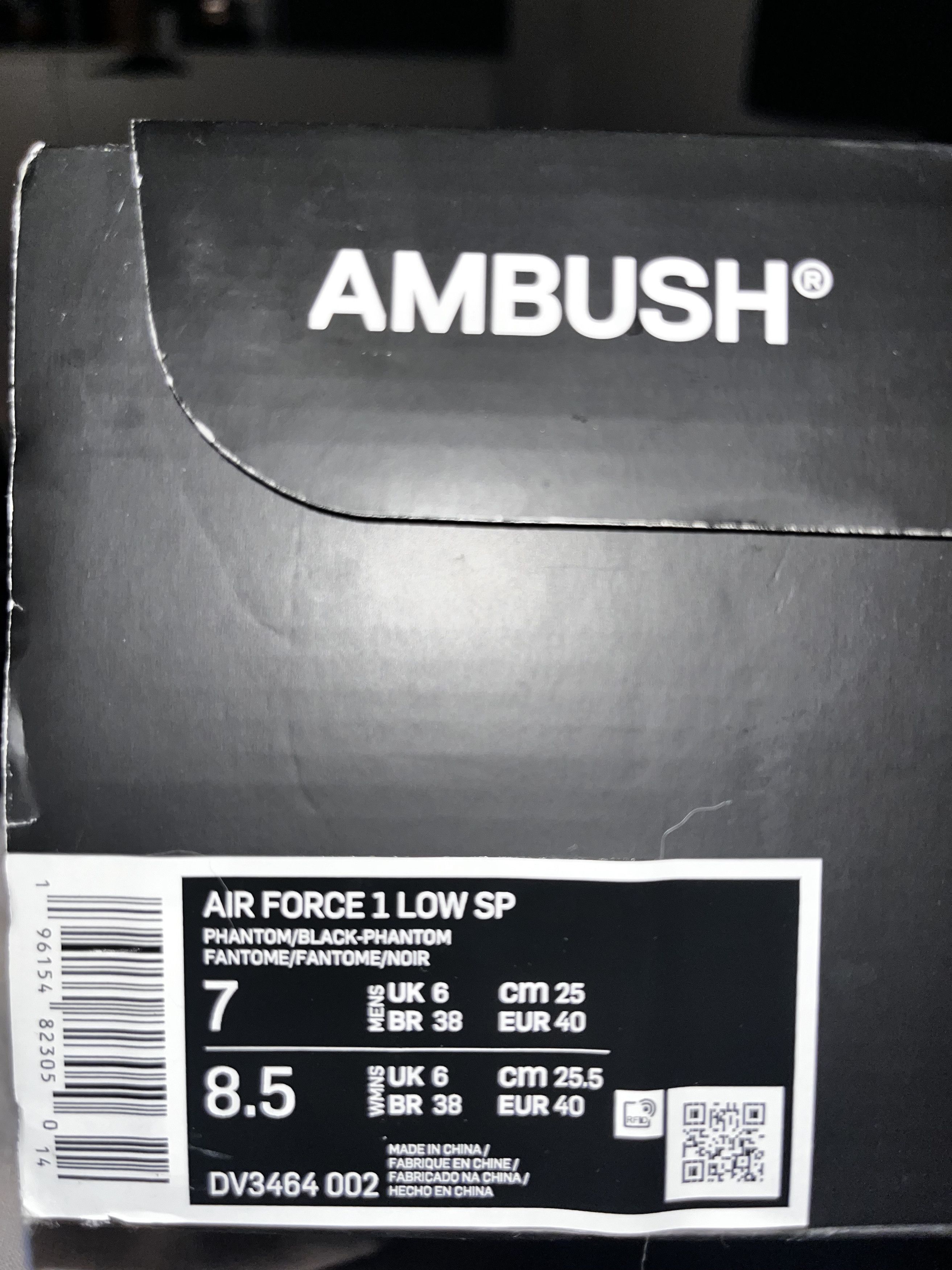 Ambush Design × Nike AMBUSH | NIKE AIR FORCE 1'S Size US 8.5 / IT 38.5 - 2 Thumbnail