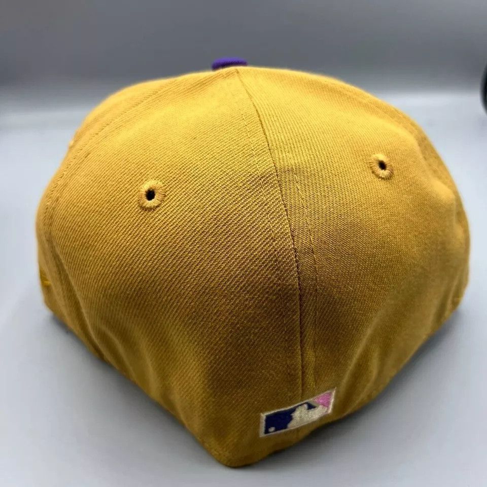 New Era Los Angeles LA Dodgers Hat Men 7 1/4 59Fifty New Era Fitted Size ONE SIZE - 4 Thumbnail