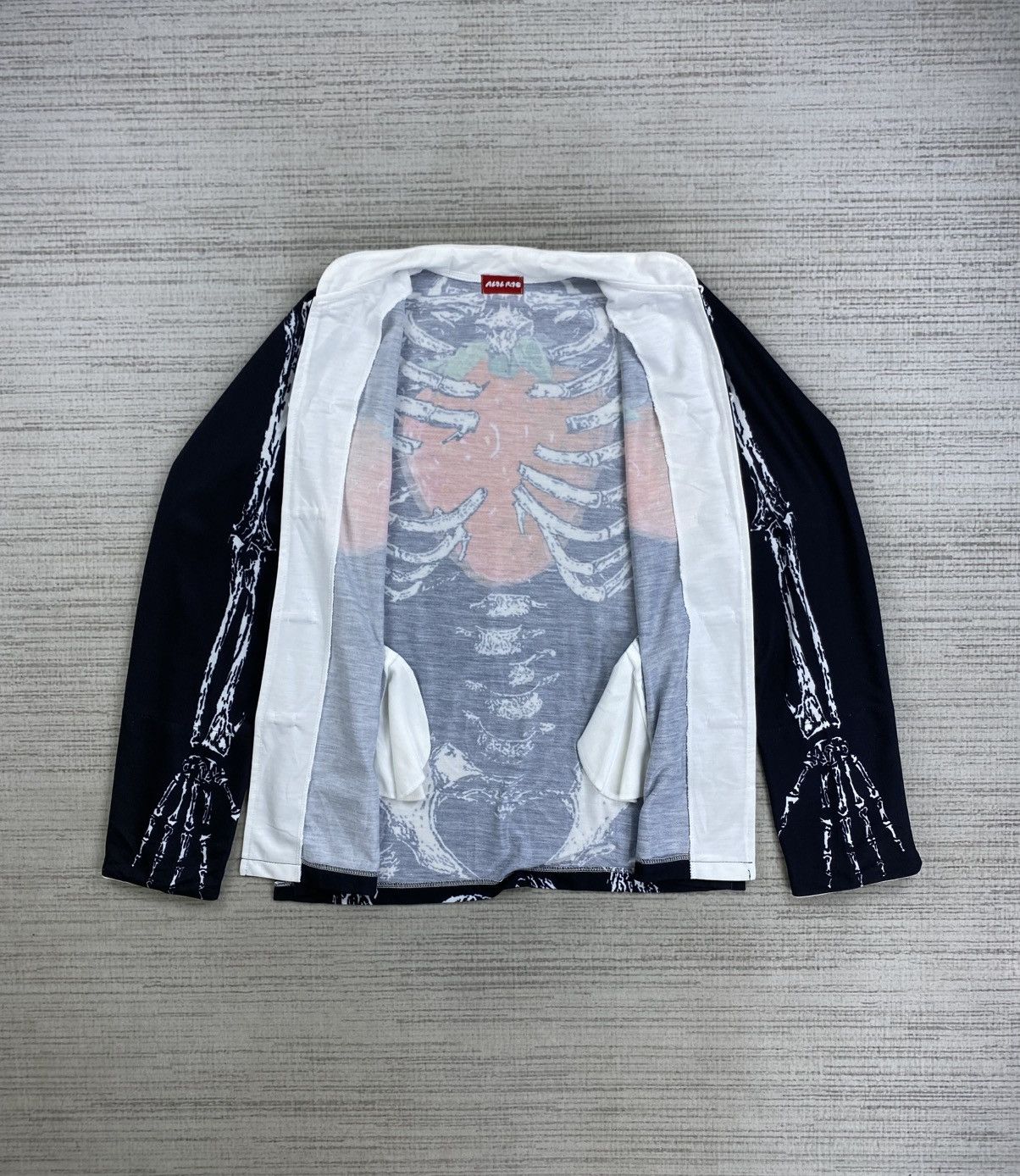 14th Addiction 🔥RARE Vintage Acdc Rag Punk Skeleton Jacket Size US M / EU 48-50 / 2 - 5 Thumbnail