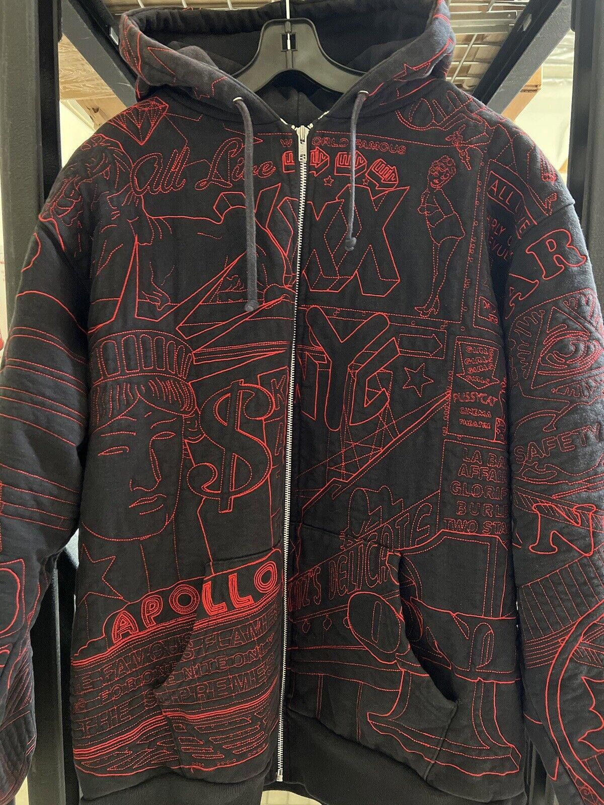 Supreme SUPREME UPTOWN NEW YORK APOLLO STATUE OF LIBERTY HOODIE Size US XL / EU 56 / 4 - 2 Thumbnail
