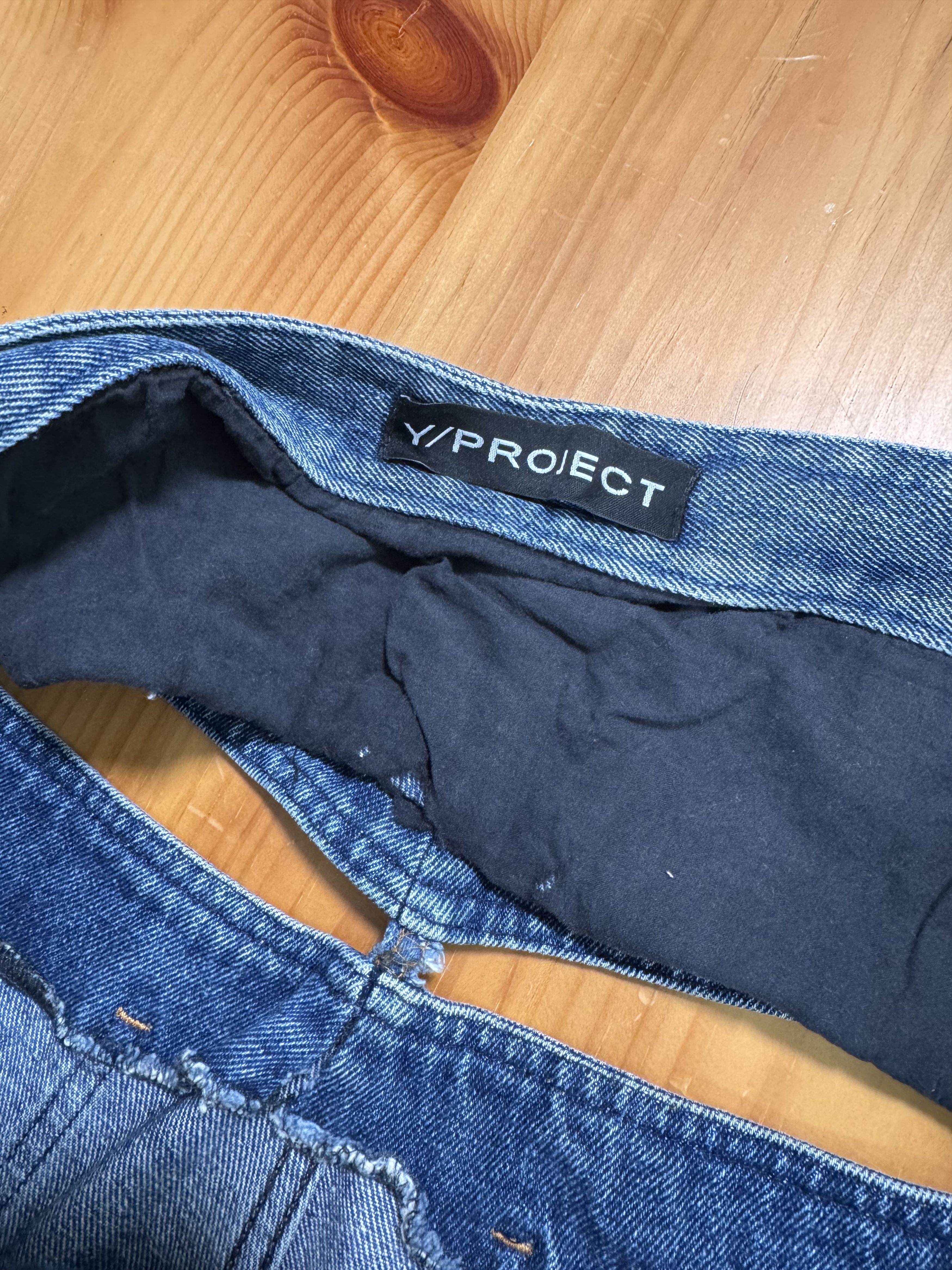 Y/Project Y Project Modesty Panel Jeans Size US 34 / EU 50 - 4 Thumbnail