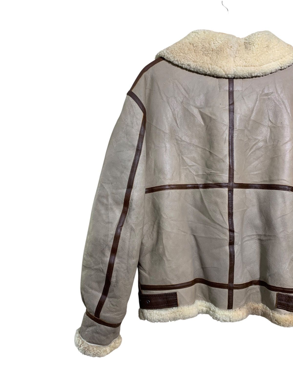 Avirex 🔥VTG AVIREX TYPE B-3 SHEEPSKIN LEATHER JACKET Size US M / EU 48-50 / 2 - 5 Thumbnail