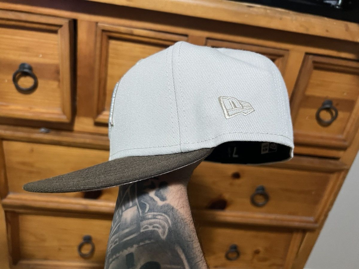 New Era Cleveland fitted hat 7 1/8 pink uv exclusive Size ONE SIZE - 2 Thumbnail