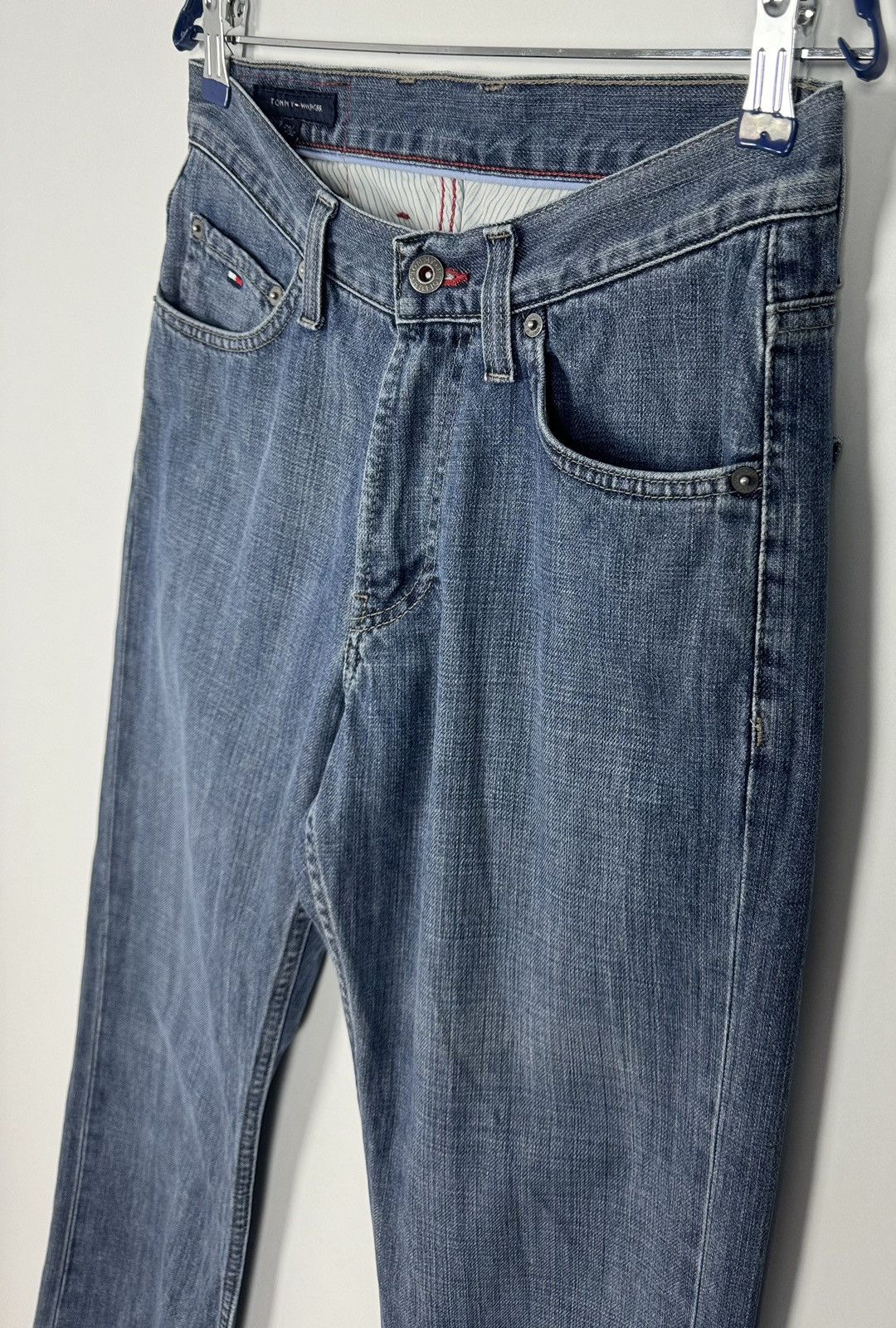 Tommy Hilfiger Crazy Vintage Y2K Tommy Hilfiger Madison Straight Denim Pant Size US 29 - 4 Thumbnail