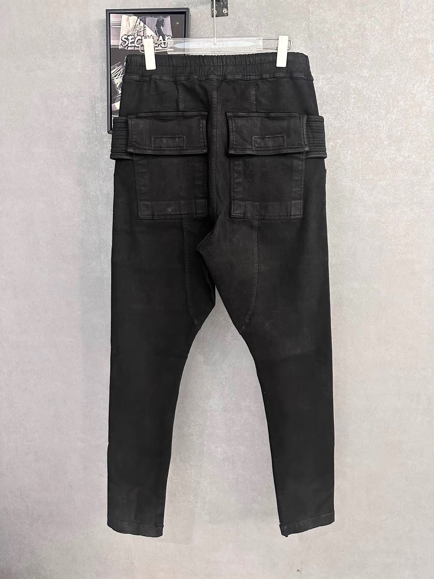 Rick Owens Rick Owens Drkshdw Waxed Double Ring Jeans K34 Size US 33 - 2 Thumbnail