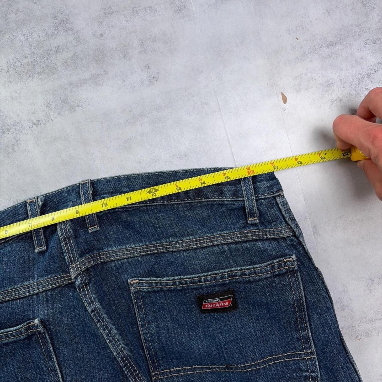 Dickies Y2K Blue Dickies Grunge Carpenter Baggy Skater Denim Jeans Size US 34 / EU 50 - 6 Thumbnail