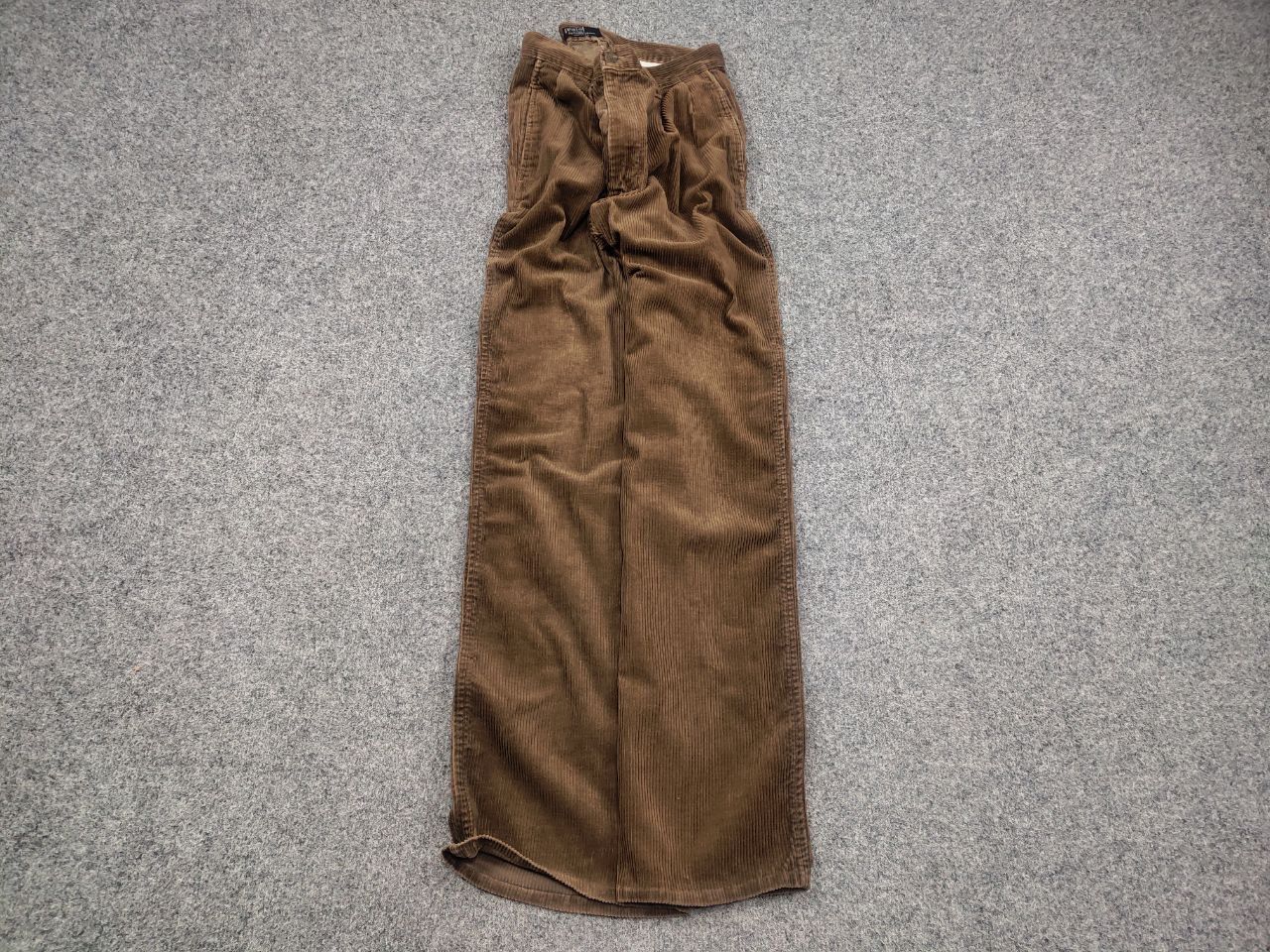 Vintage 80's Polo ralph lauren USA Corduroy Pants Talon Zip