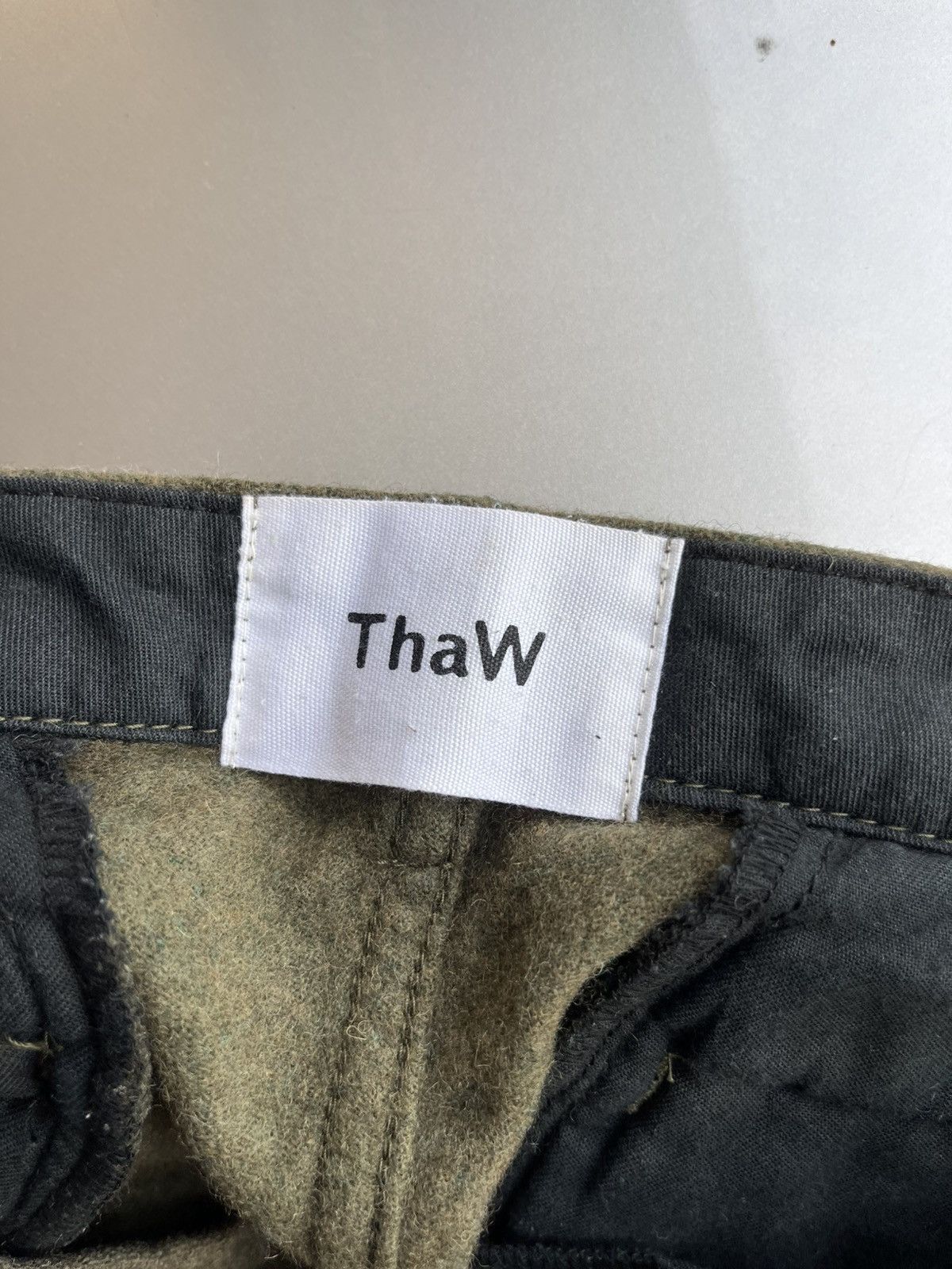 Japanese Brand ThaW military wool pants Size US 31 - 7 Thumbnail