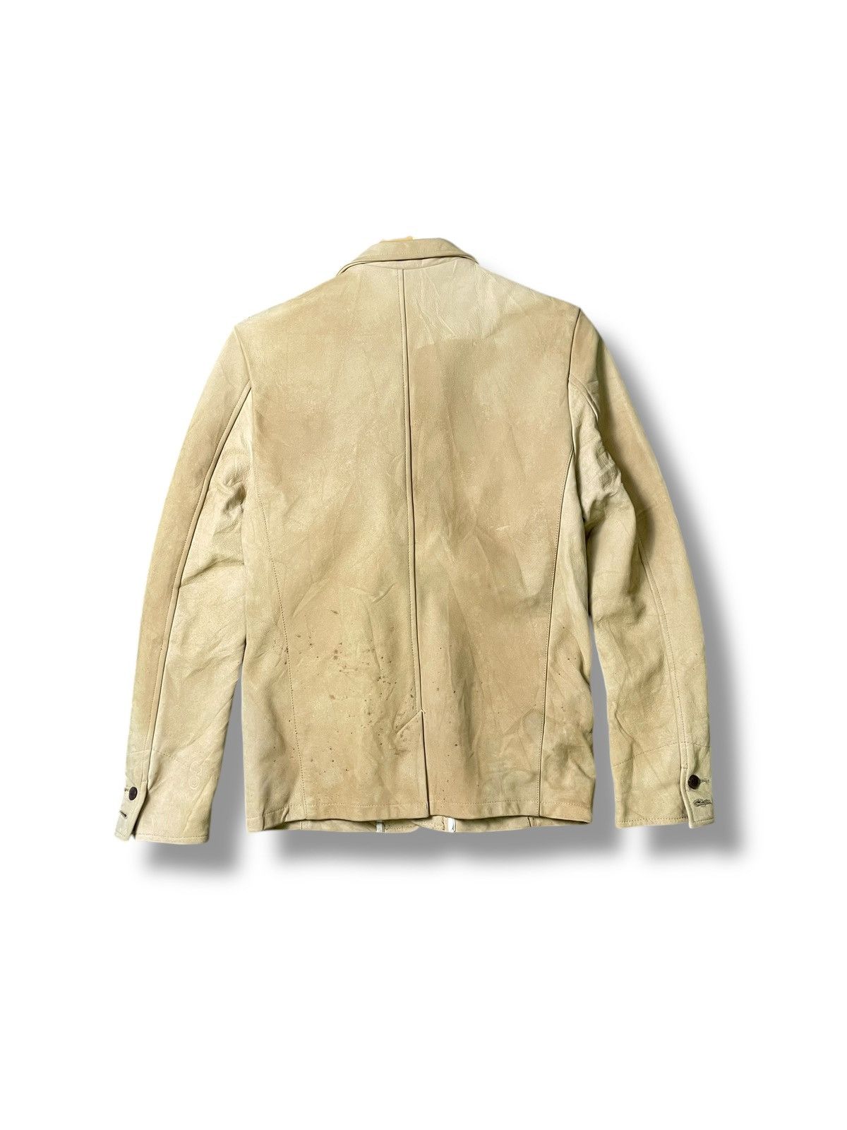 Japanese Brand × Vintage Japanese Brand Shama Leather Suede Coat (48) Size US XS / EU 42 / 0 - 3 Thumbnail