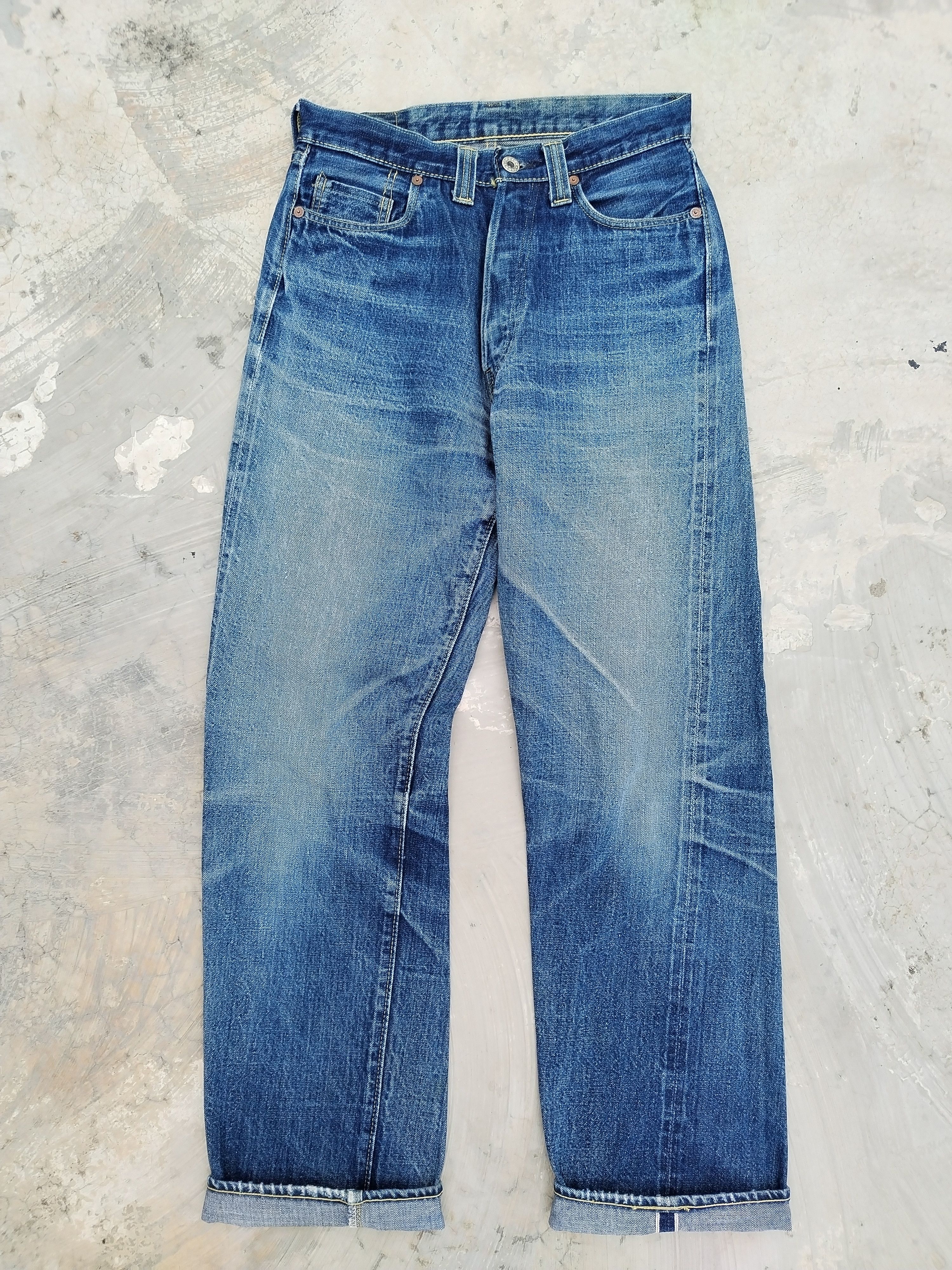 Vintage 90s DENIME 849 40s WW2 Orizzonti Selvedge Denim