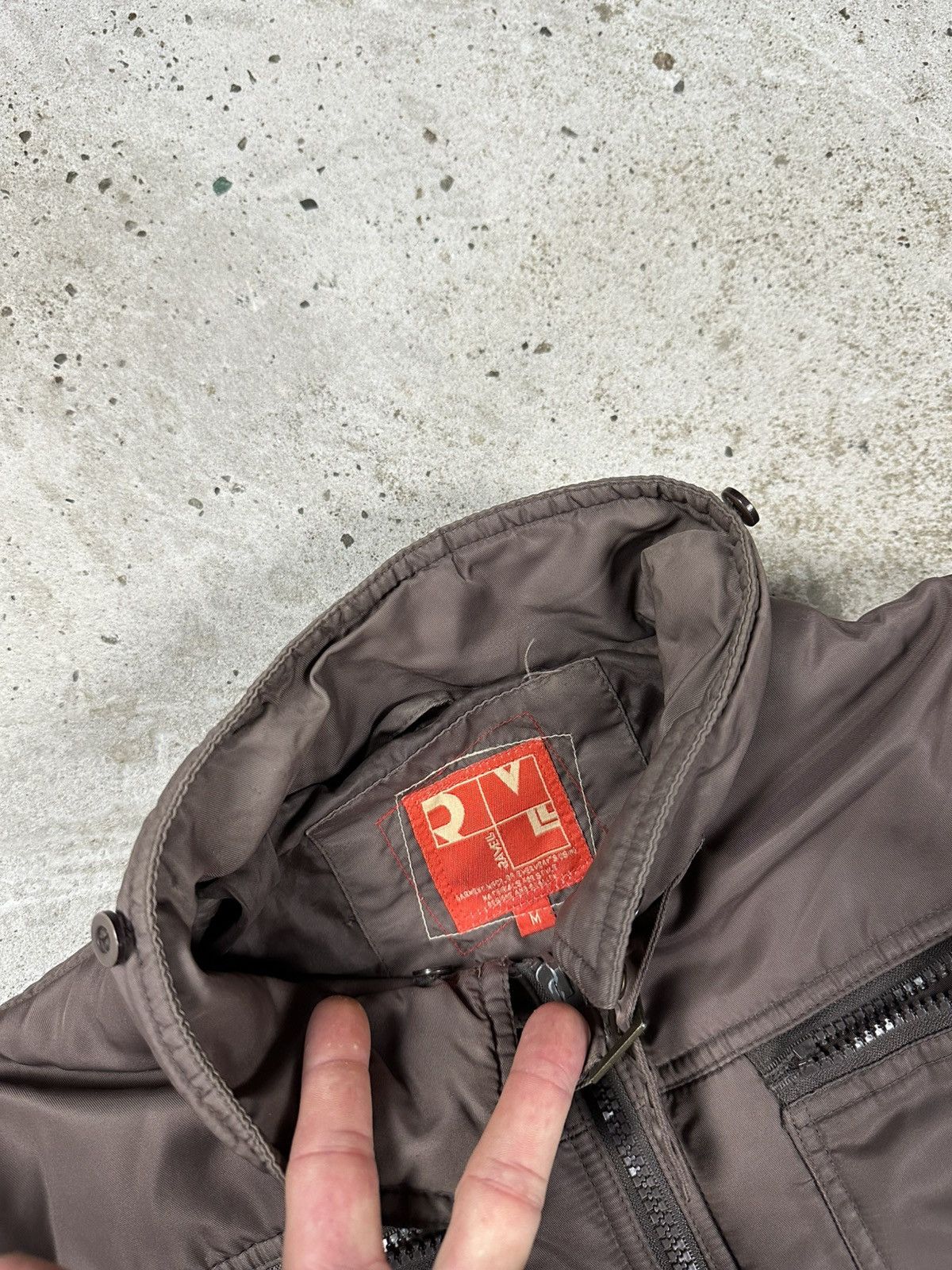 If Six Was Nine × Japanese Brand × Le Grande Bleu (L.G.B.) Vintage Y2K Brown Utility Japanese Style Bomber Jacket Size US S / EU 44-46 / 1 - 8 Thumbnail