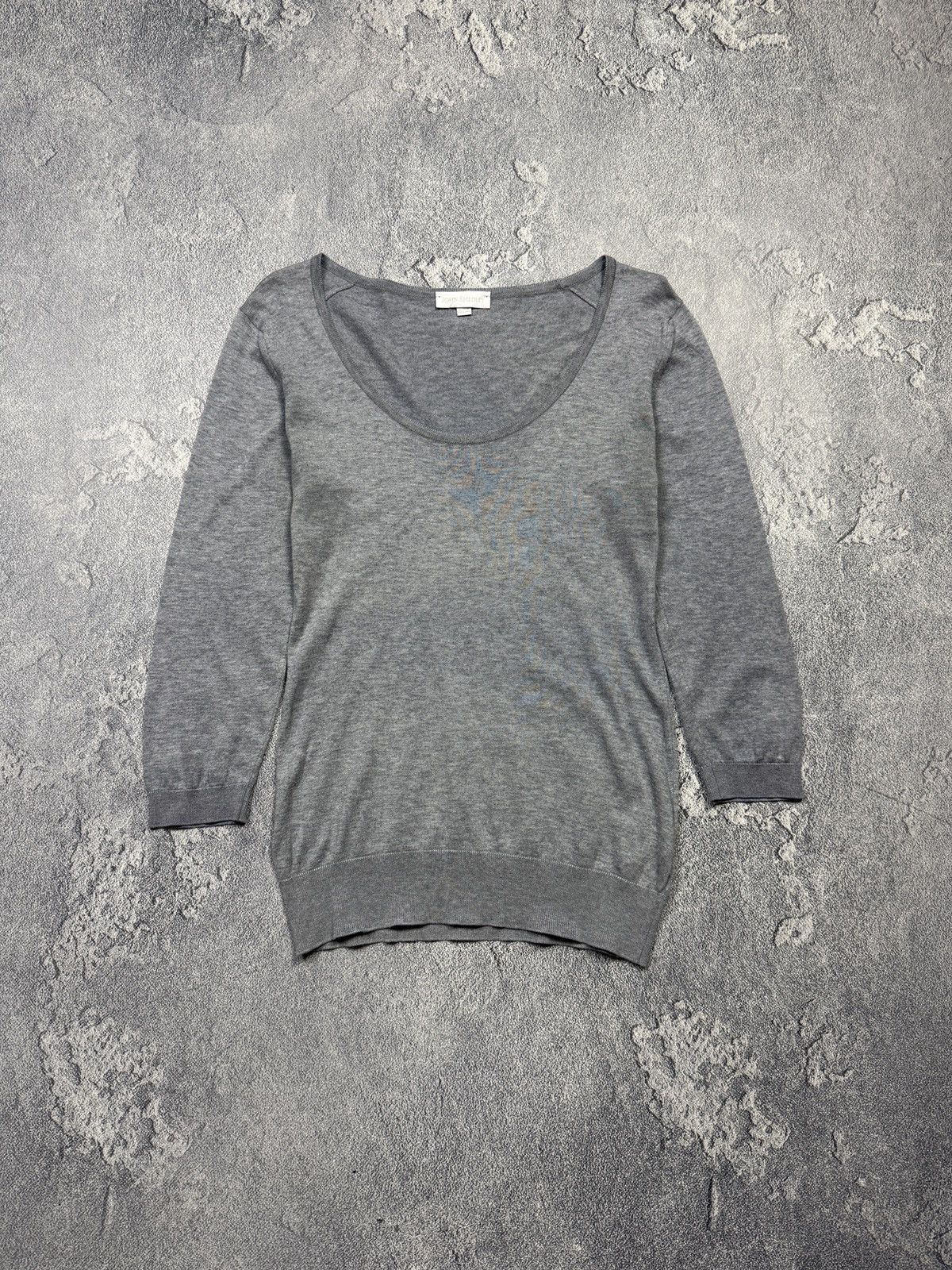 John Smedley John Smedley Gray Longsleeve Size S / US 4 / IT 40 - 1 Thumbnail