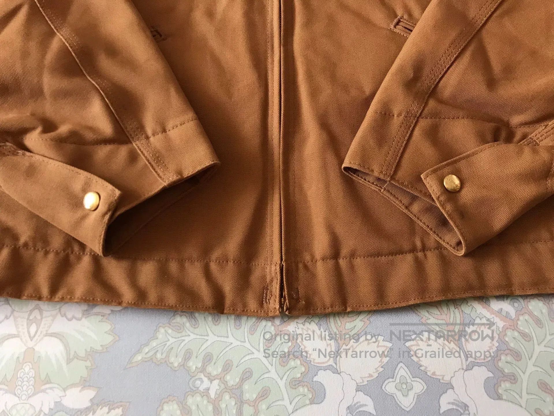 Carhartt Carhartt J001 Detroit Jacket Brown XL. Size US XL / EU 56 / 4 - 4 Thumbnail