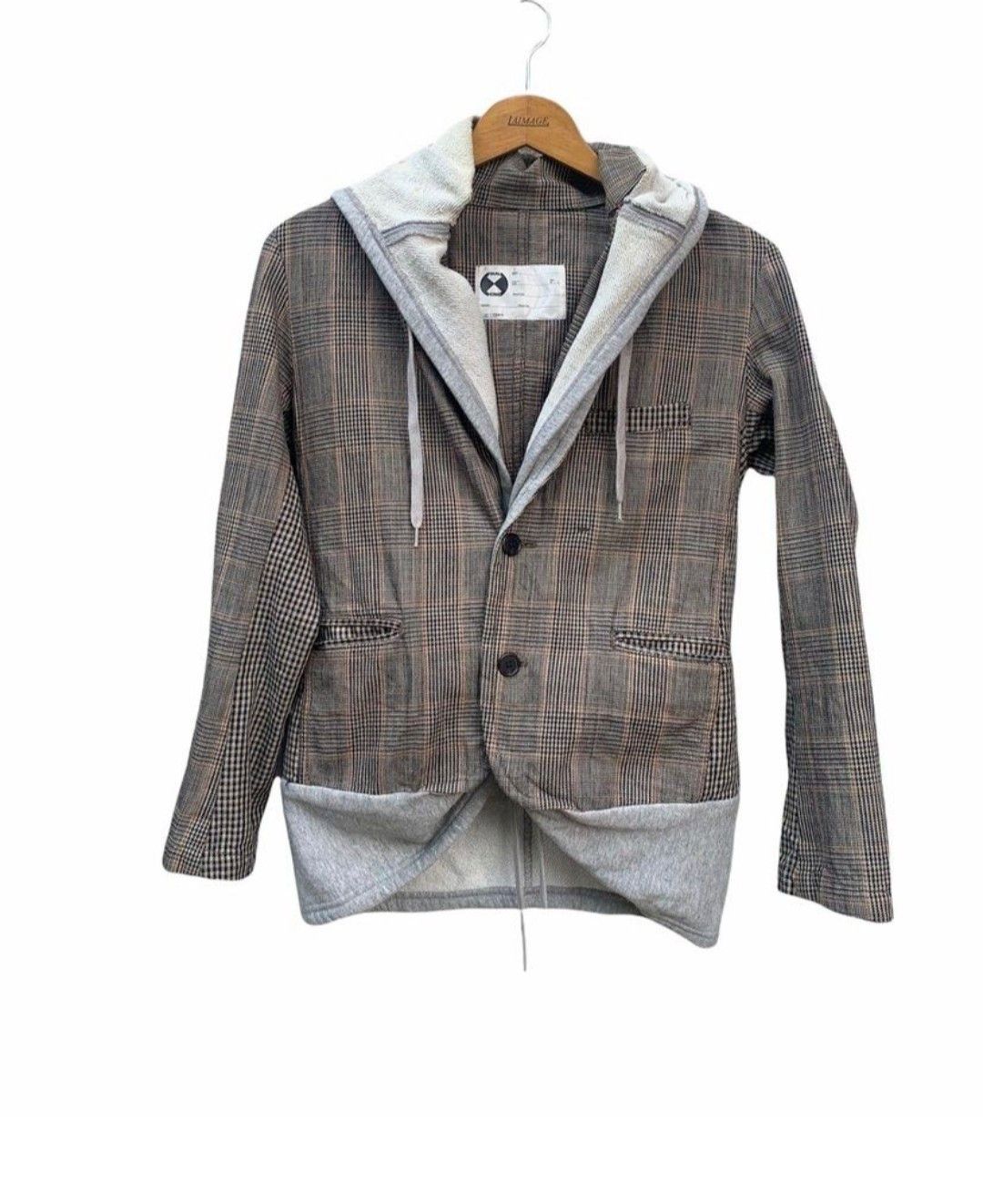 Issey Miyake Vintage Final Home Hoodie Blazer Size US S / EU 44-46 / 1 - 1 Thumbnail