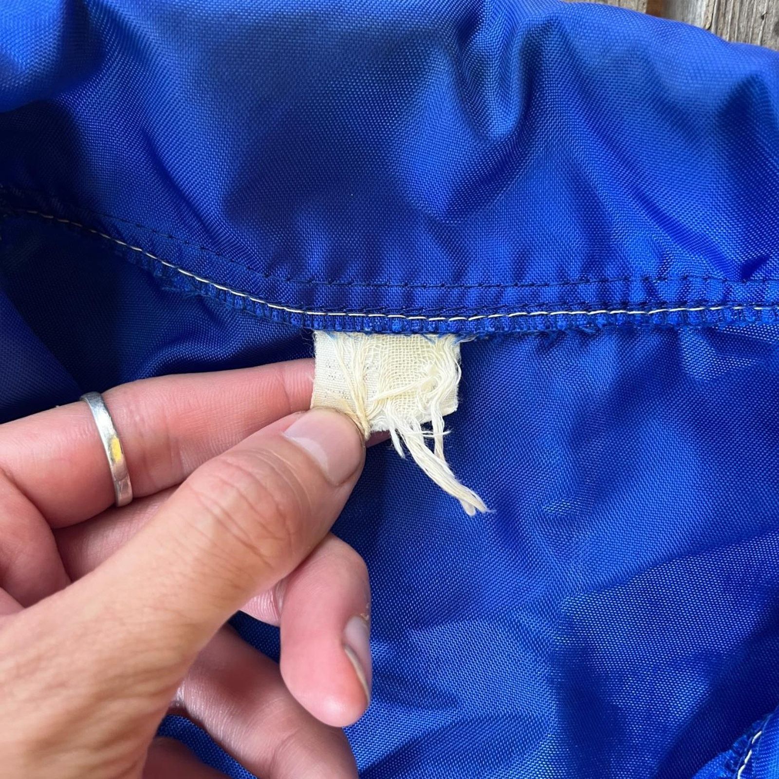 Vintage 1960s blue jacques seed company farmer windbreaker Size US L / EU 52-54 / 3 - 5 Thumbnail