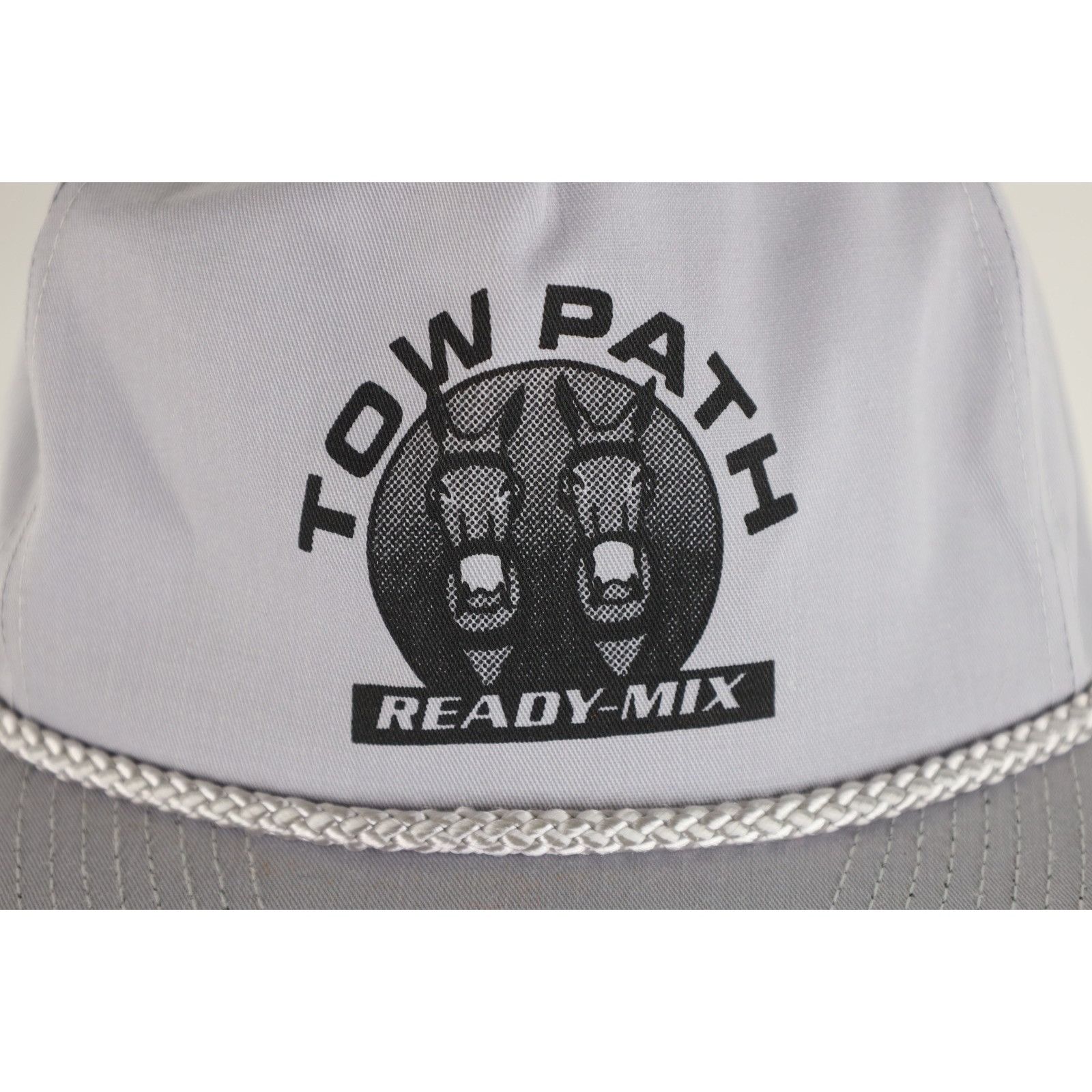 Vintage Vintage 90s Streetwear Tow Path Ready Mix Concrete Hat Size ONE SIZE - 2 Thumbnail