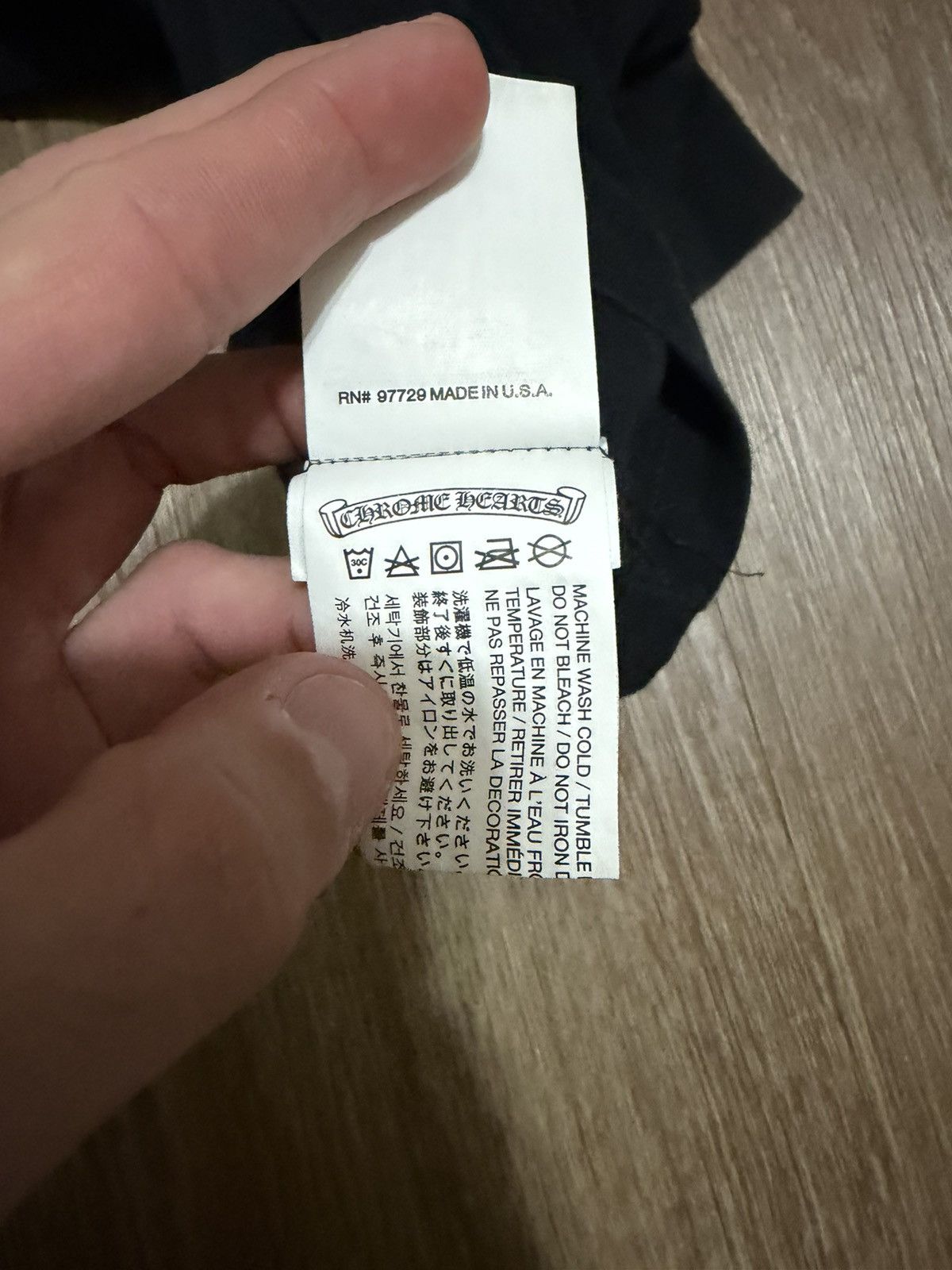 Chrome Hearts Chrome Hearts Round Plus Shield Logo Size US L / EU 52-54 / 3 - 7 Thumbnail