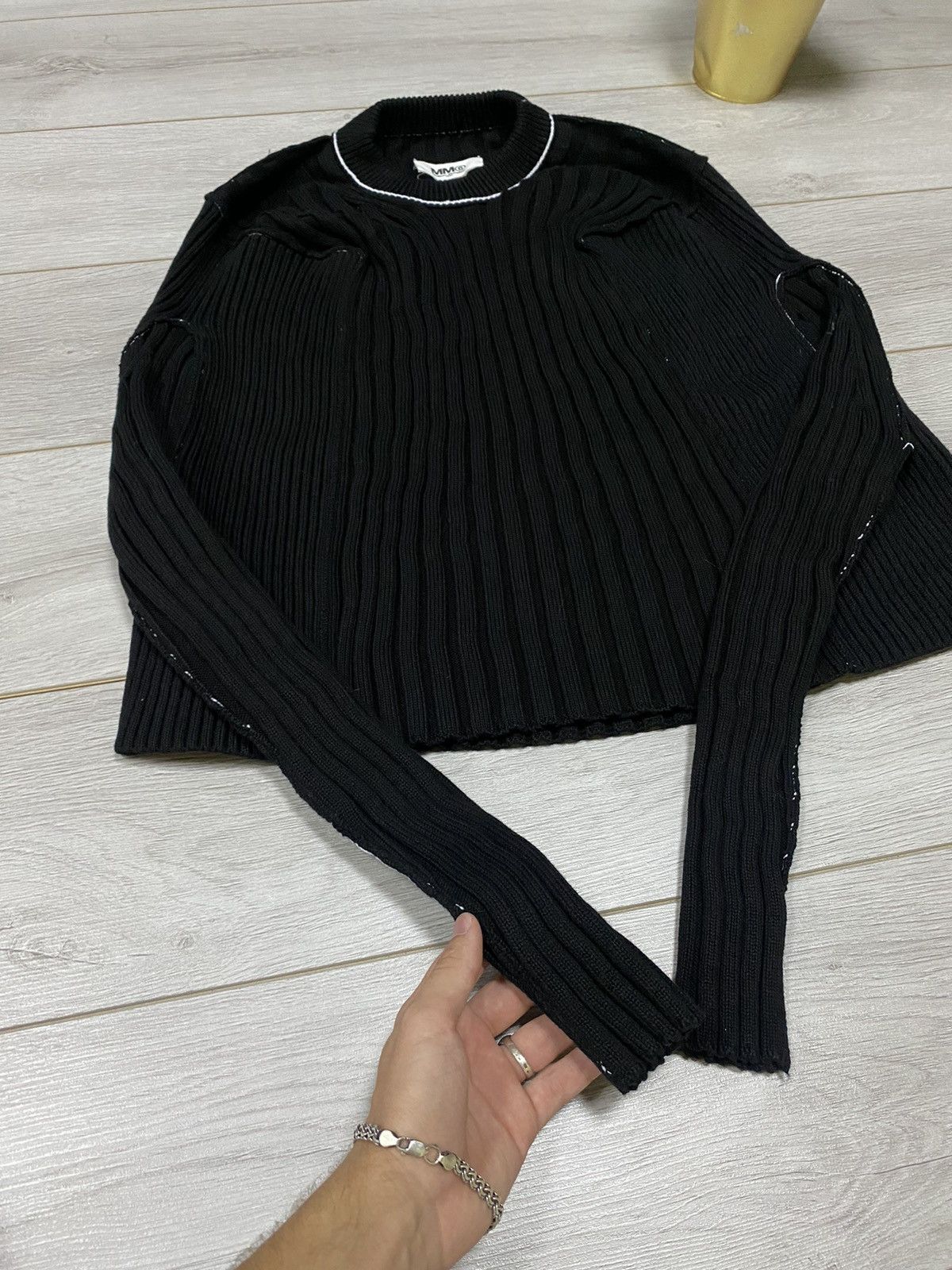 Maison Margiela Maison Margiela patchwork vintage sweater Size US M / EU 48-50 / 2 - 10 Thumbnail