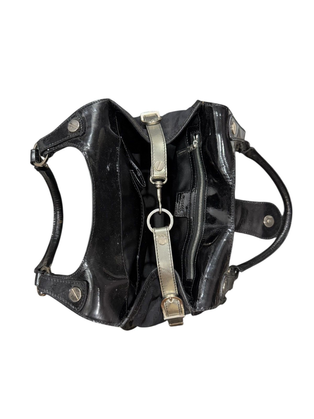 Genuine Leather VERSACE MEDUSA LUXURY BAG GENUINE LEATHER RIRI ZIPPER Size ONE SIZE - 5 Thumbnail