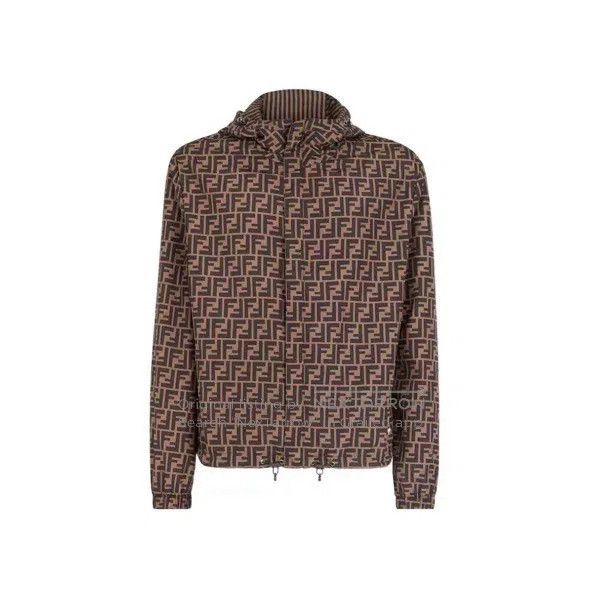 Fendi Fendi Classic old logo reversible windbreaker Size US L / EU 52-54 / 3 - 1 Thumbnail