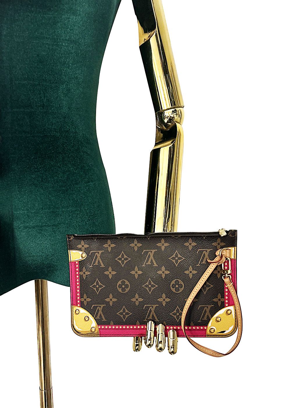 Louis Vuitton Louis Vuitton LV Monogram Neverfull Pouch Size ONE SIZE - 9 Thumbnail