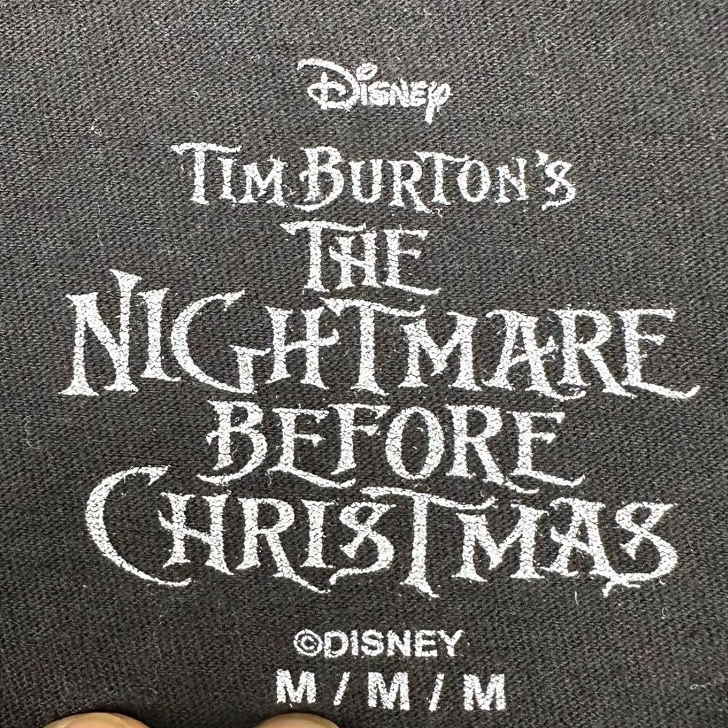 Disney Disney Shirt Mens Medium Black Jack Skeleton The Nightmare Before Christmas Tee Size US M / EU 48-50 / 2 - 4 Thumbnail
