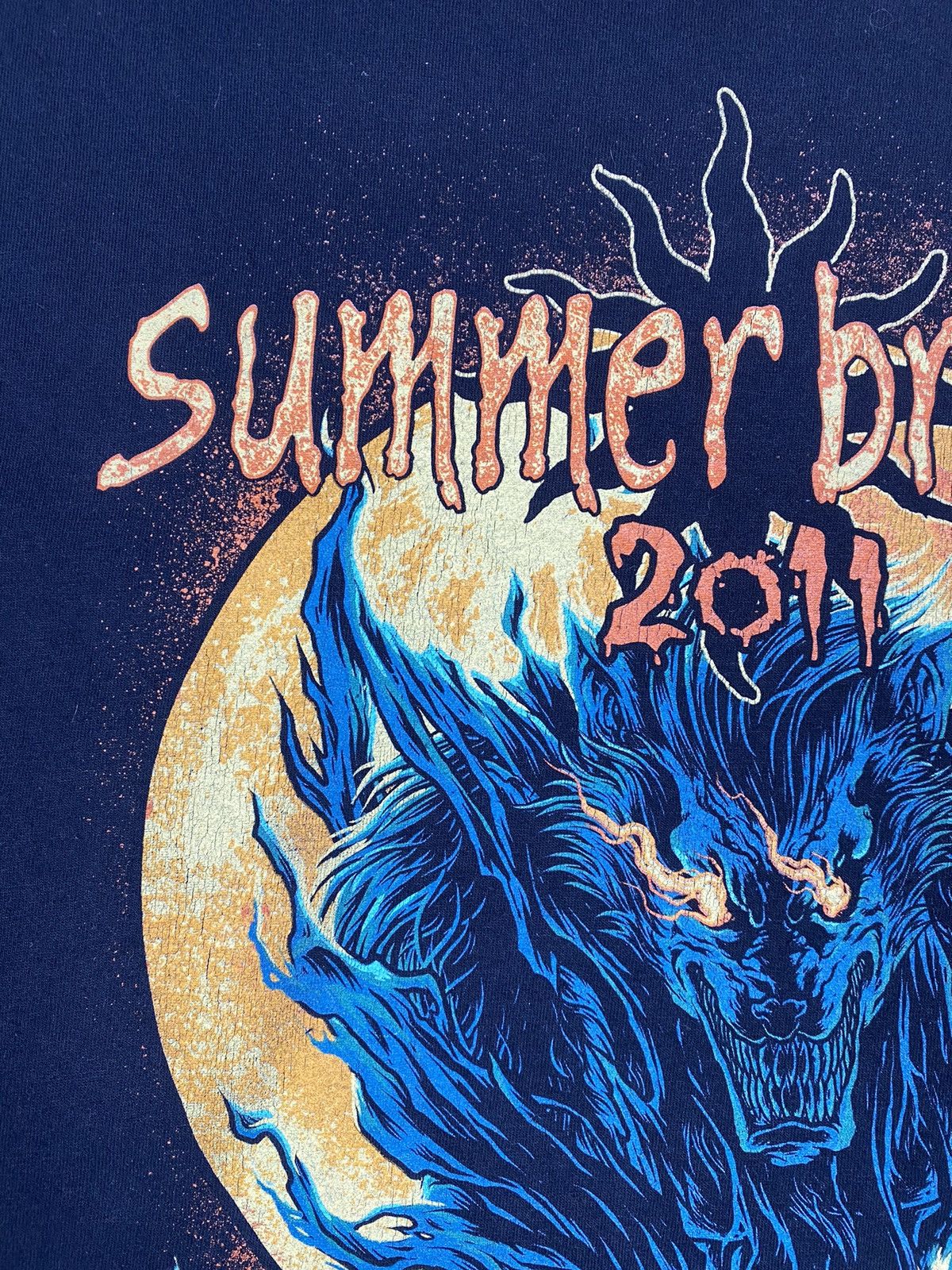 Vintage Vintage 00s Summer Breeze Dinkelsbuhl Craze Tee Size US XXL / EU 58 / 5 - 7 Thumbnail