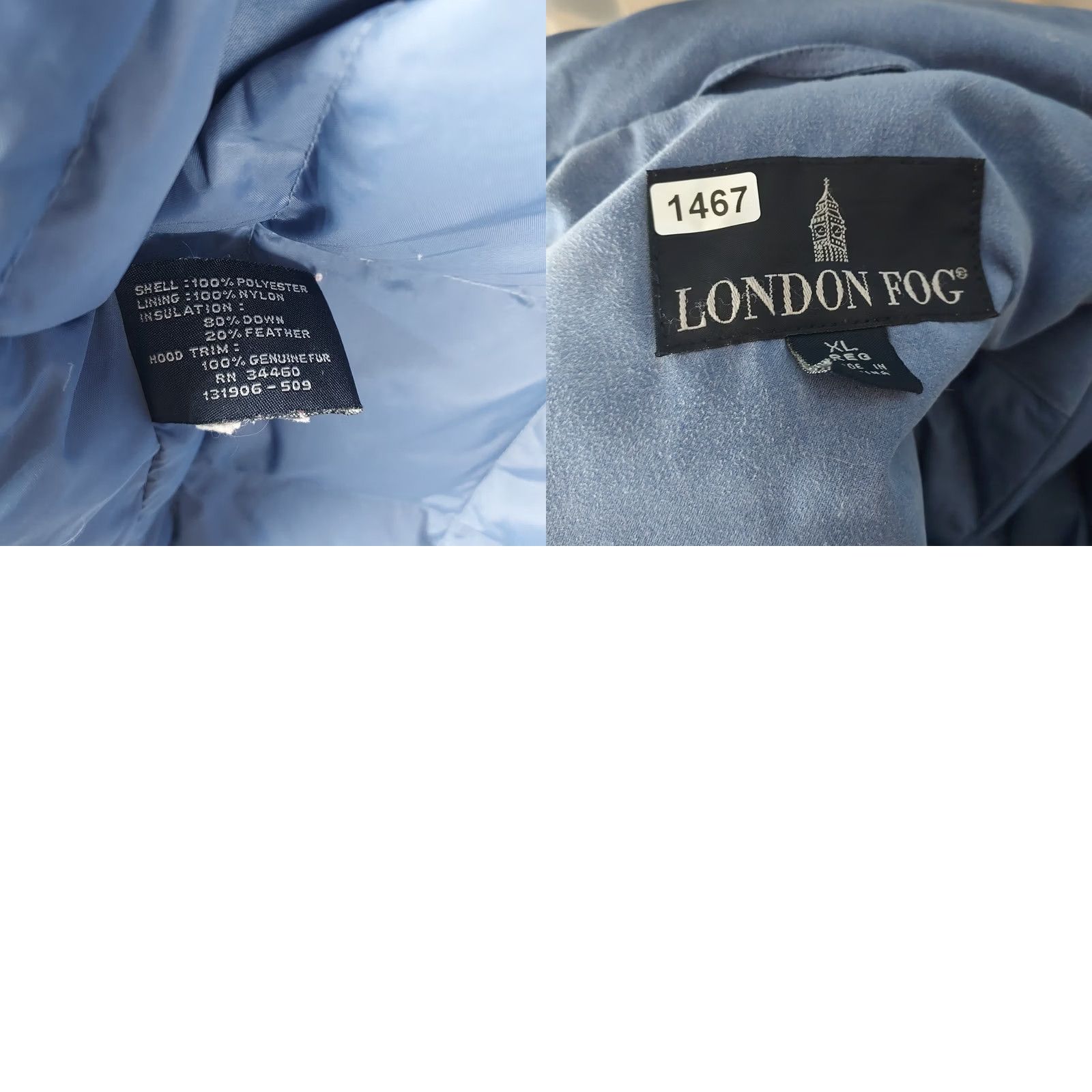London Fog VINTAGE? No. Size XL / US 12-14 / IT 48-50 - 9 Thumbnail